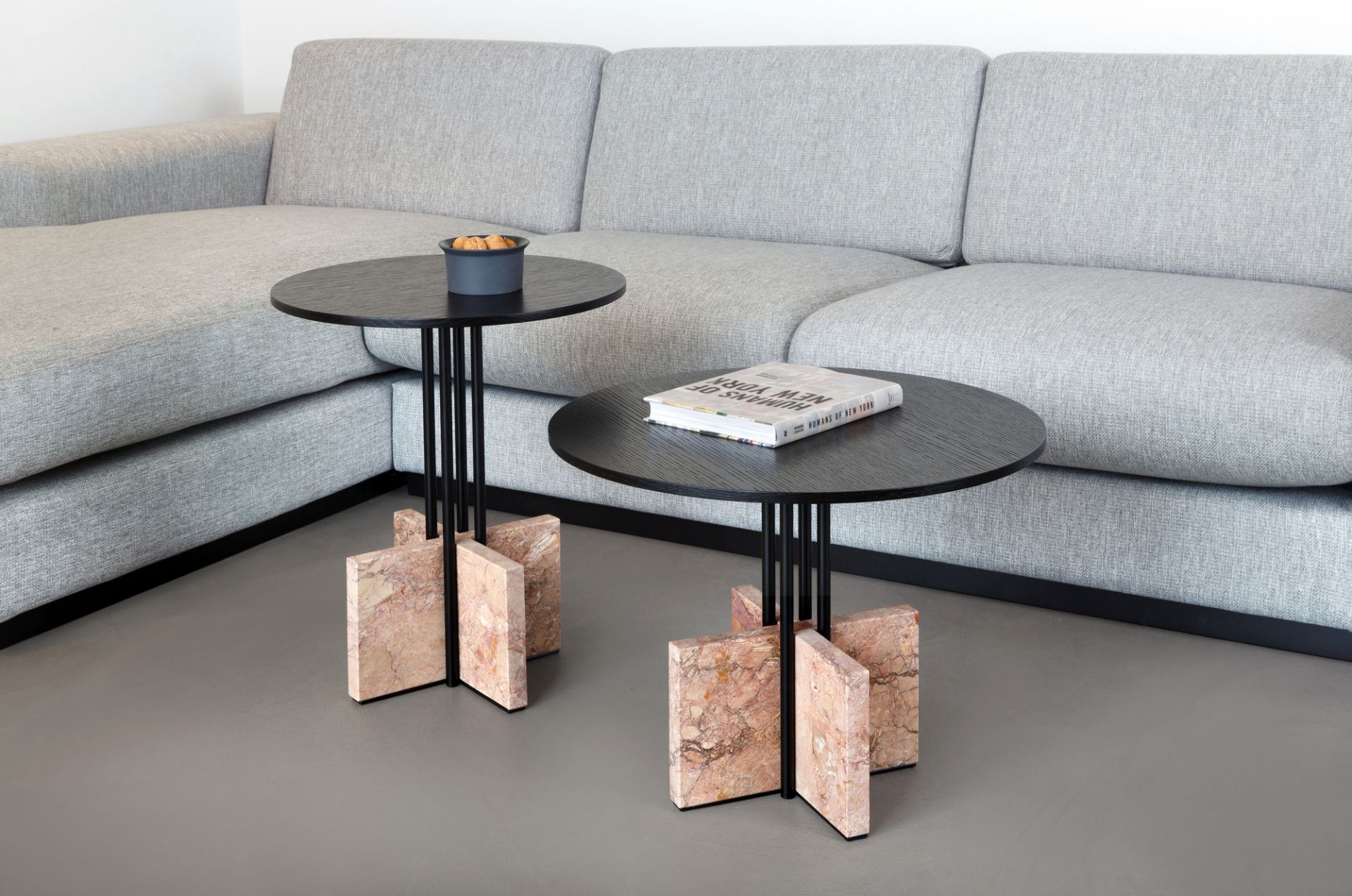 Gravity Table Beistelltisch Hoch Breccia Pernice Favius