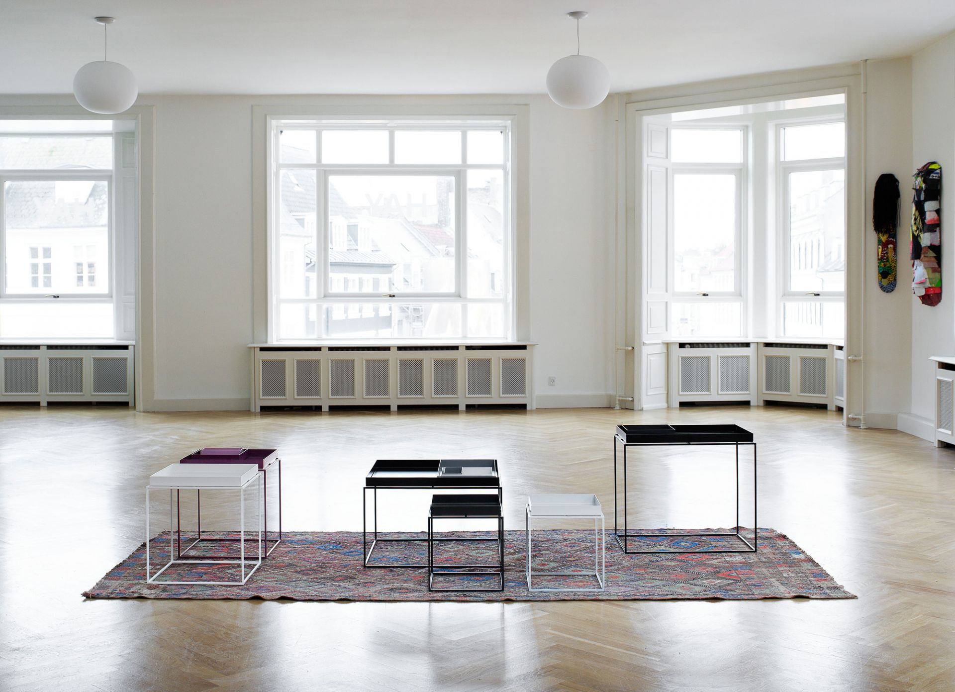 Tray Table Couchtisch Hay schokolade