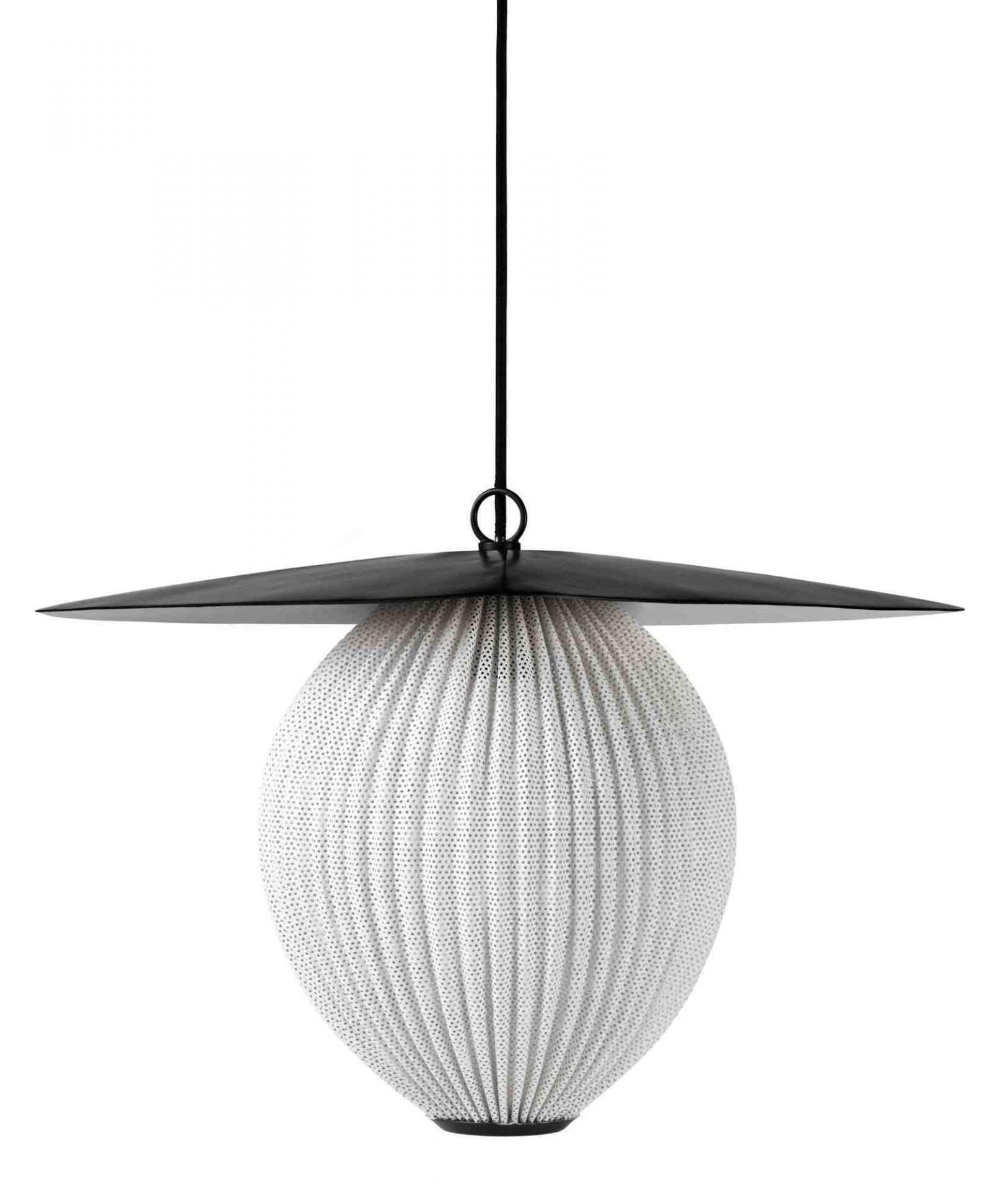Satellite Pendant Lamp M Pendelleuchte Creme Gubi