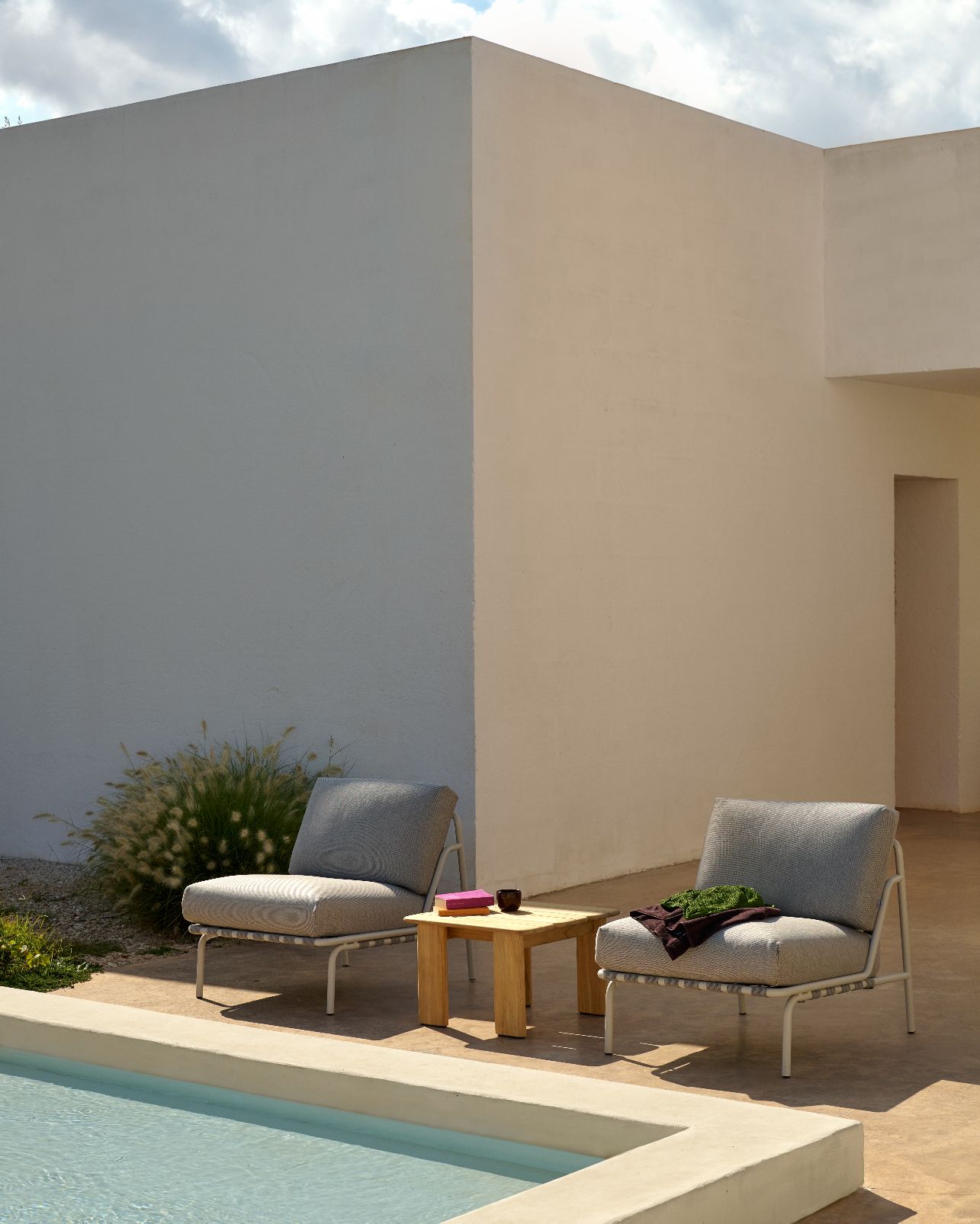 Assemble Coffee Table Couchtisch 55x55 cm Teak Outdoor Muuto 