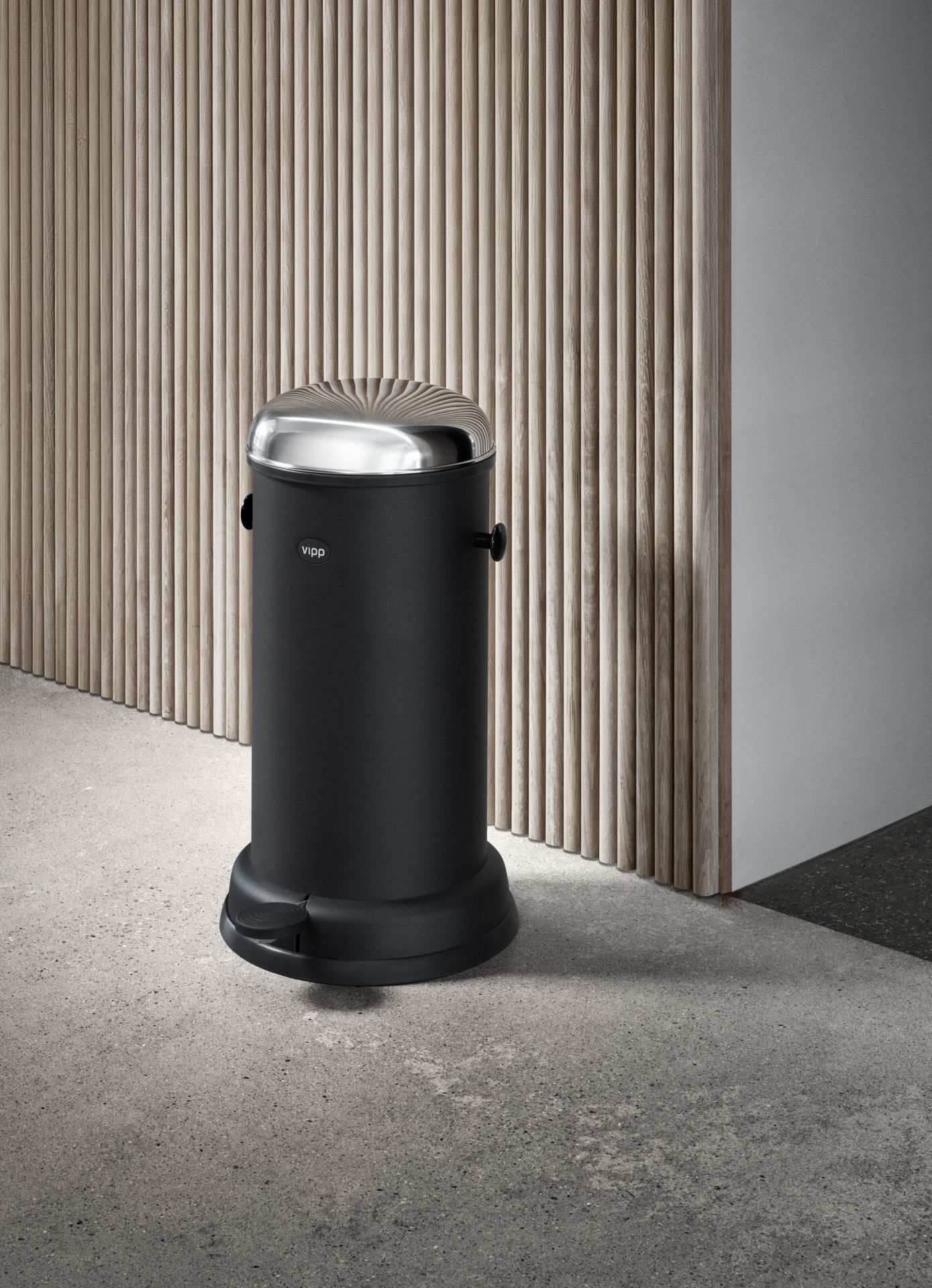 Treteimer 14 L schwarz Vipp