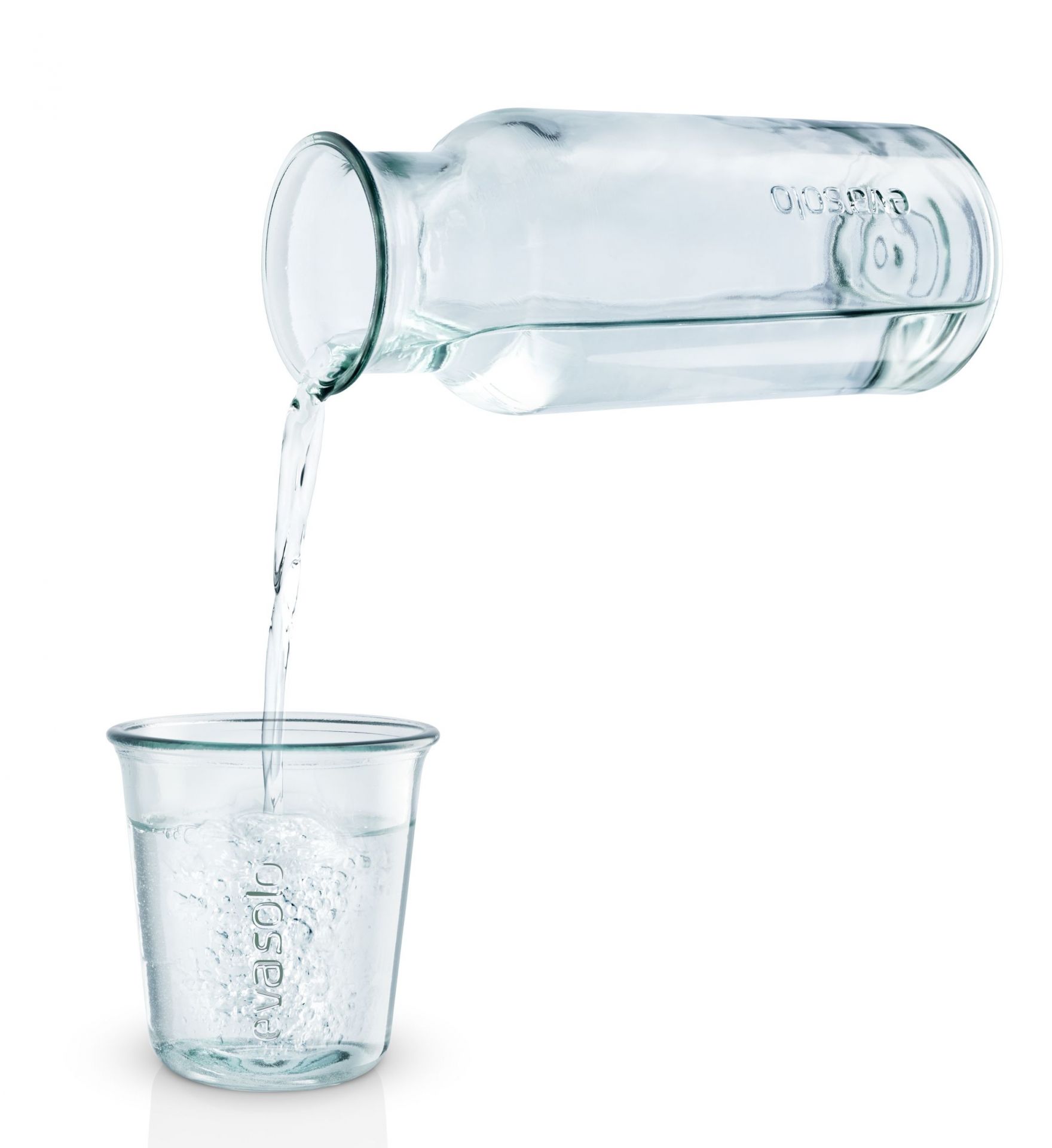 Recycelte Glaskaraffe mit Kork 1l Eva Solo EINZELSTÜCK