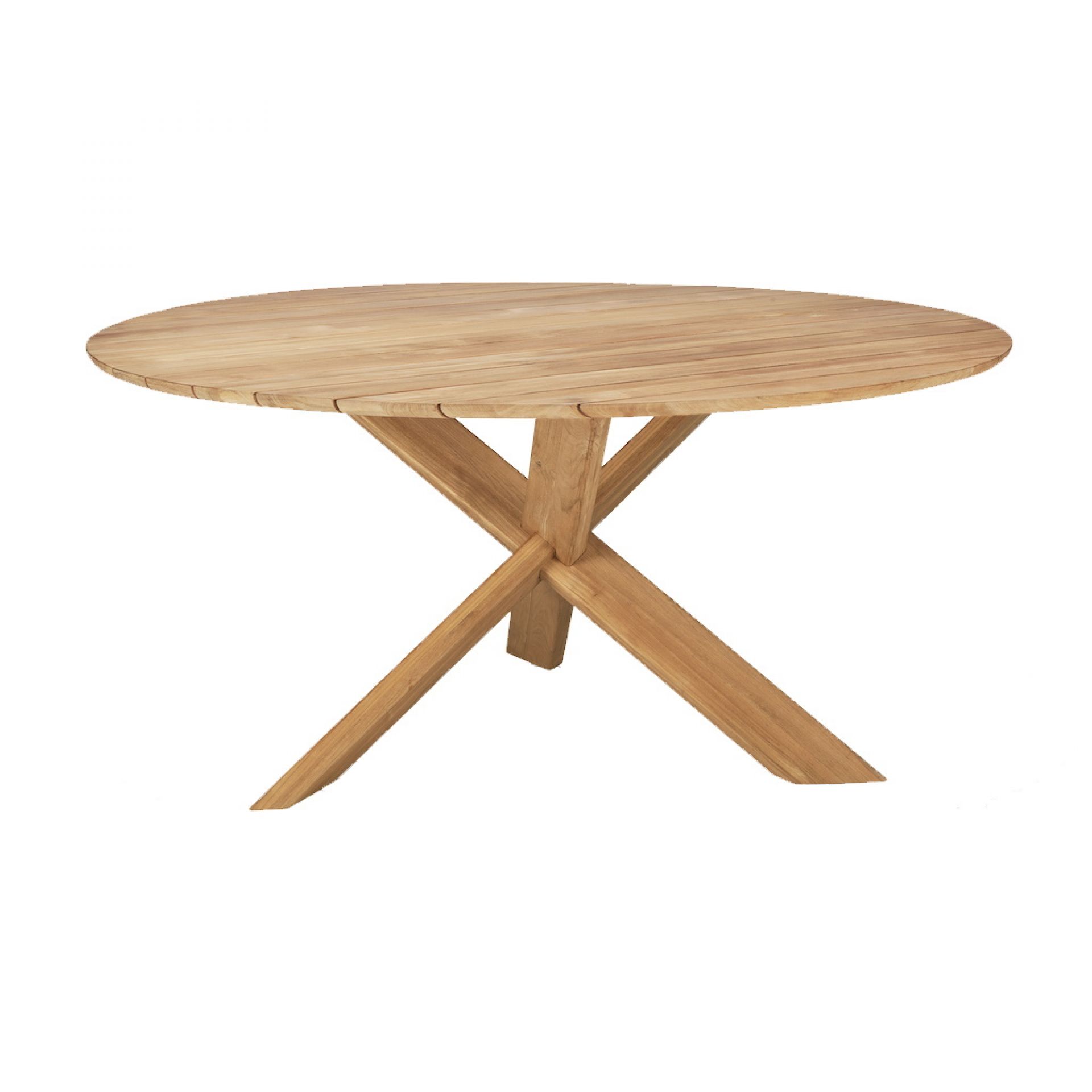 Circle Outdoor Esstisch Teak Ethnicraft