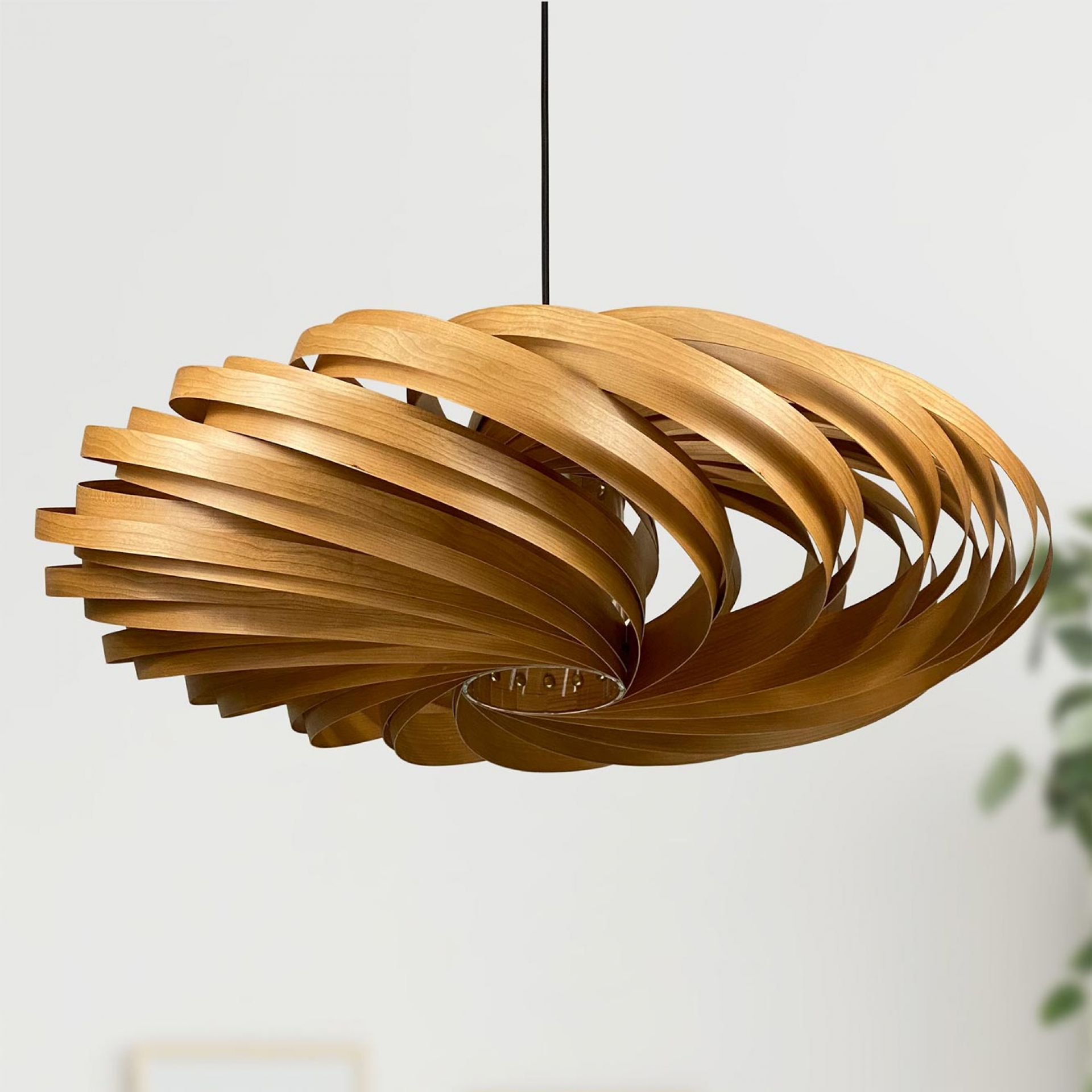 Veneria Hängeleuchte Ø70 cm Kirschbaum Gofurnit