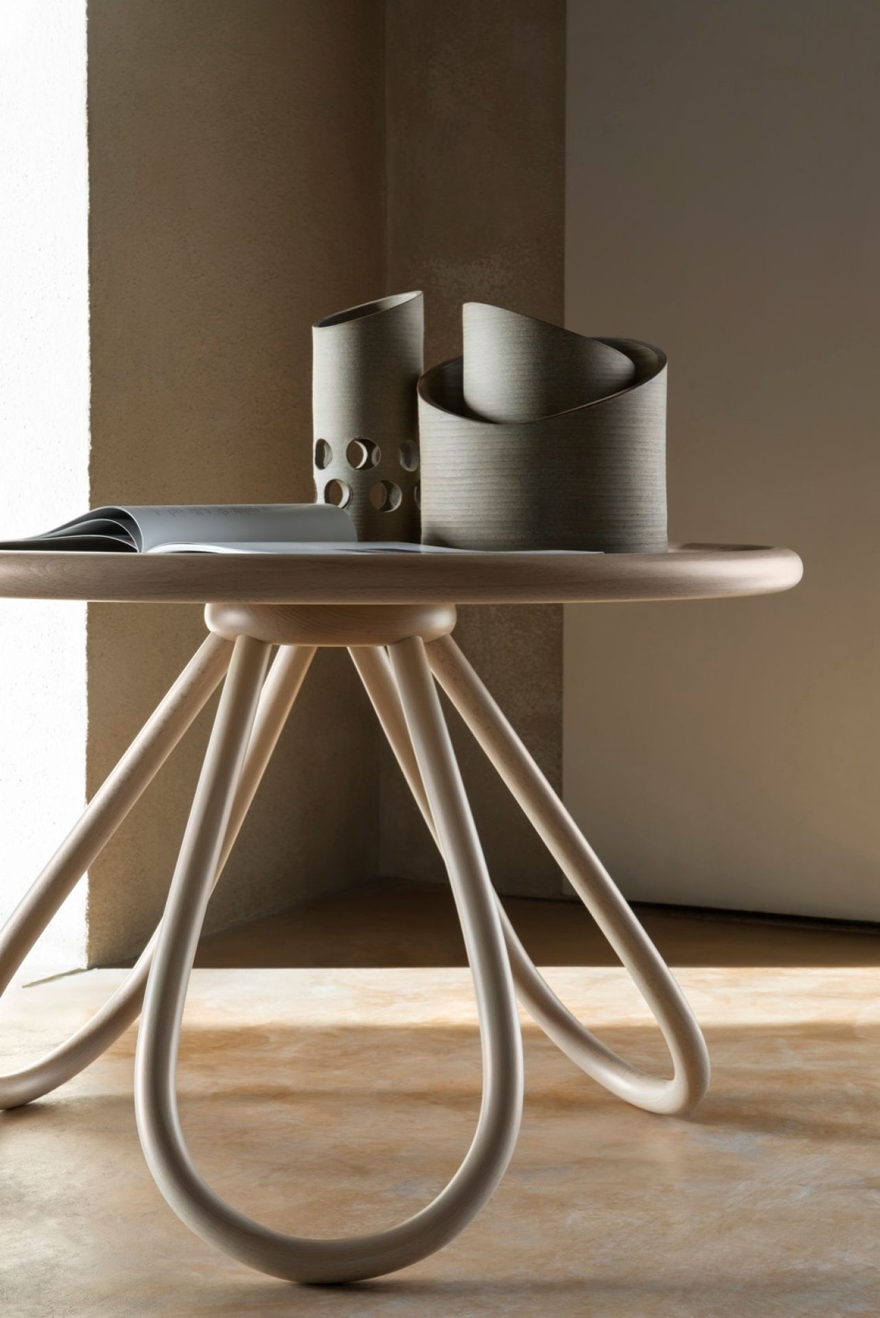 Arch Couchtisch gebeizt Wiener GTV Design