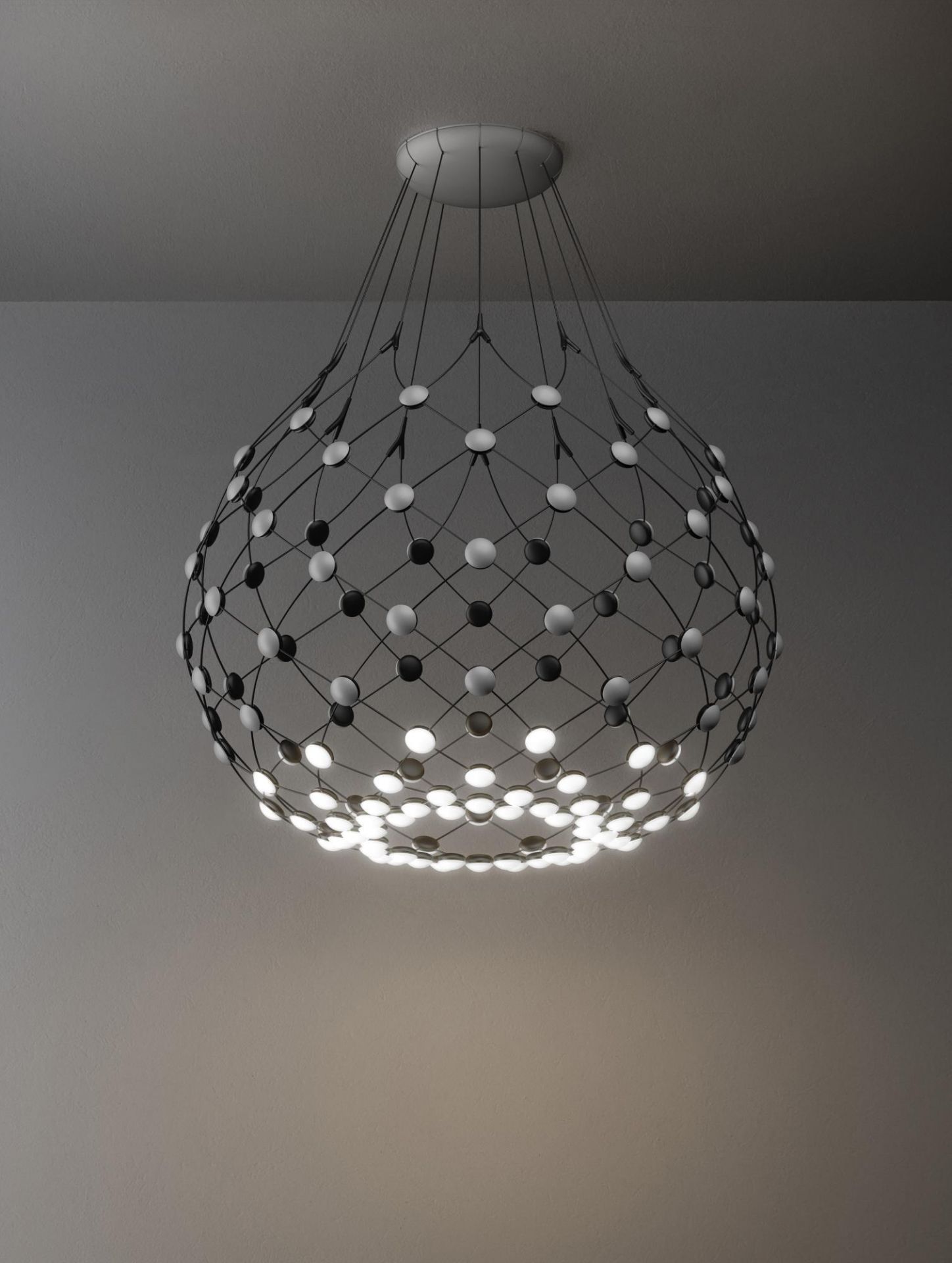 D86 Mesh Deckenleuchte Luceplan