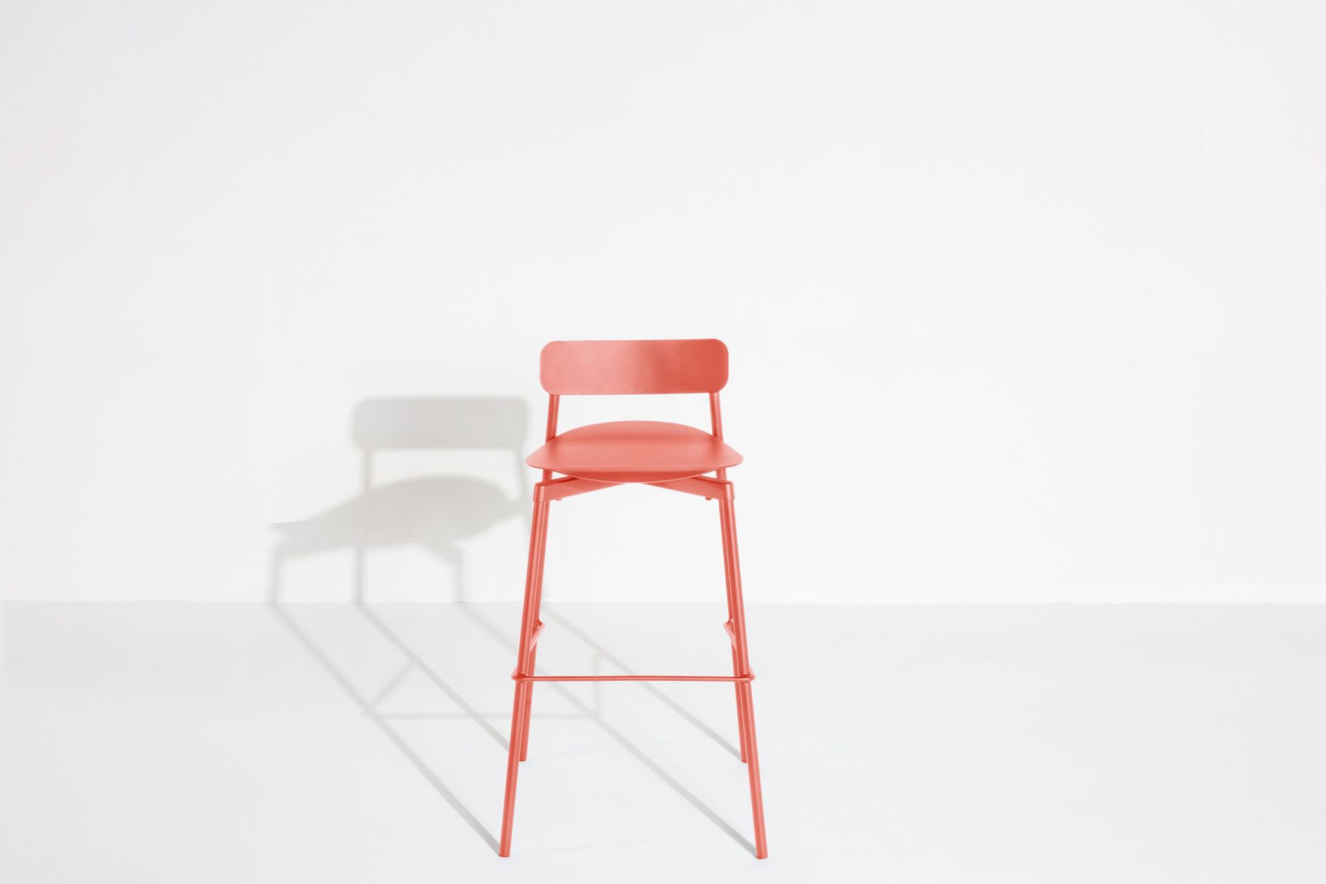 Fromme Barstool Barhocker H 75 cm Petite Friture Coral Fromme Barstool Barhocker H 75 cm Petite Friture Coral