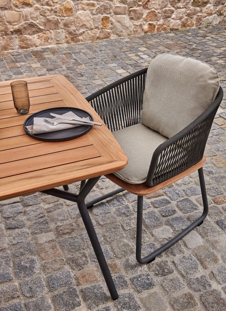 Denia Outdoor Esstisch Teak Weishäupl
