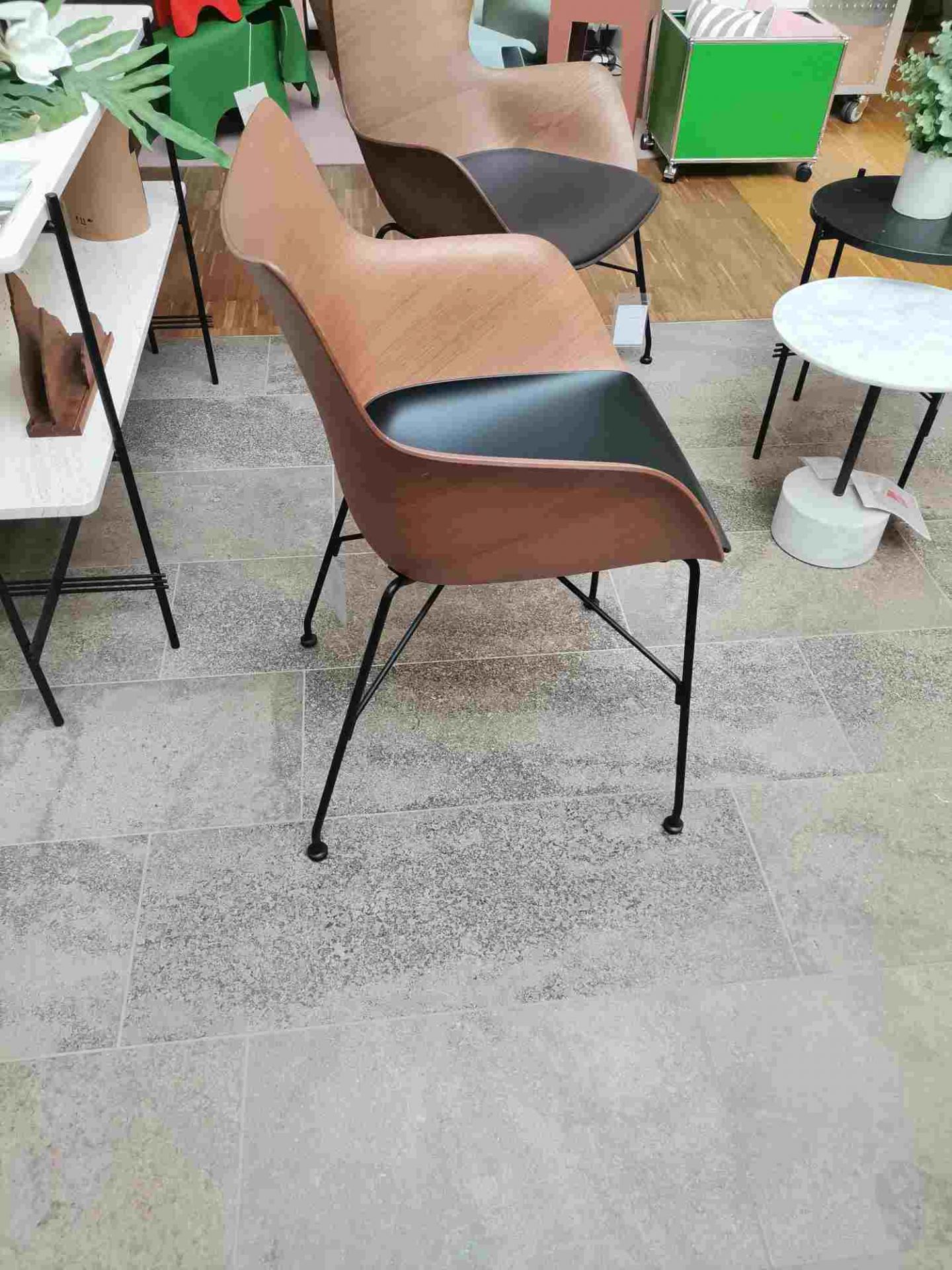 Q/WOOD 4913 Stuhl Kartell AUSSTELLUNGSSTÜCK