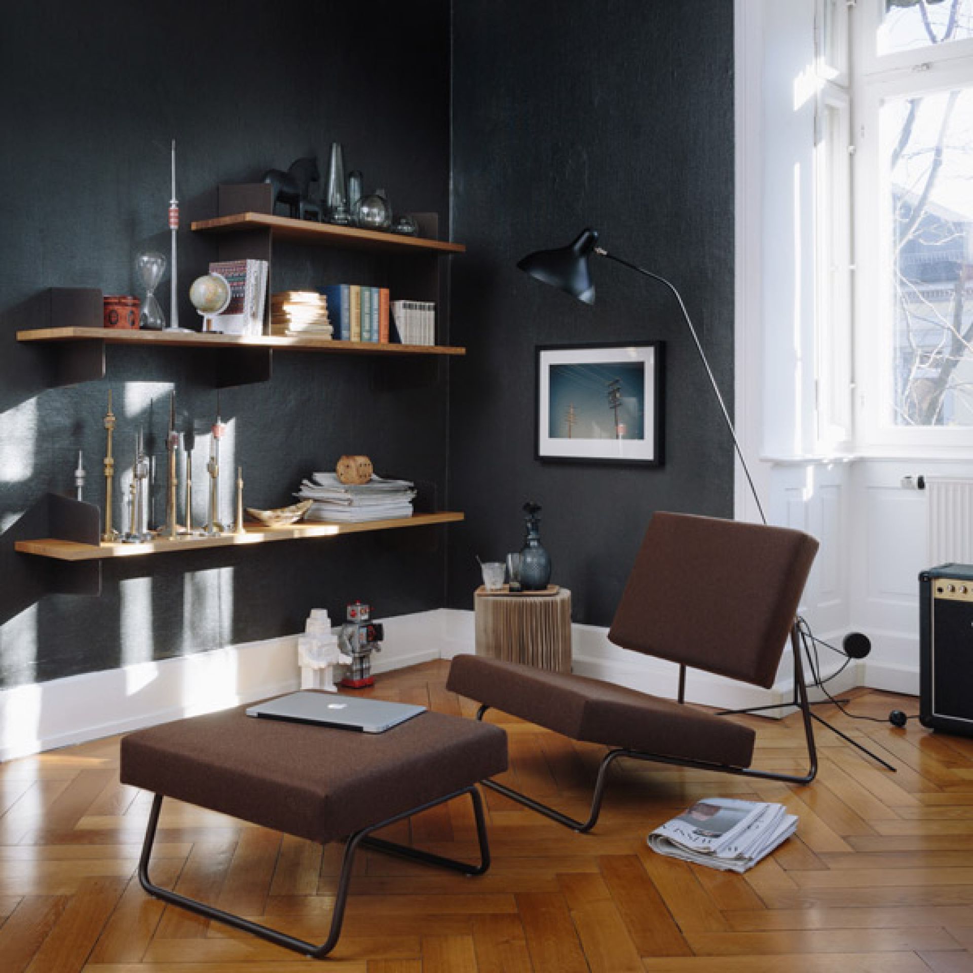 Atelier Wandregal Melamin Richard Lampert