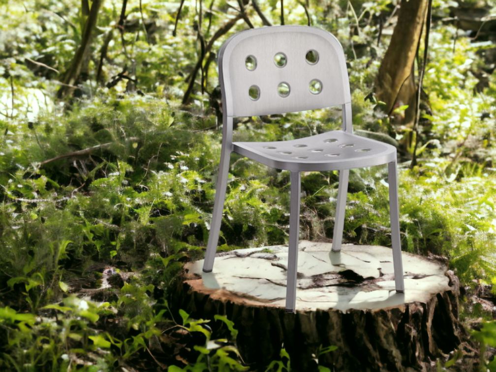 1 Inch All Aluminium Stacking Chair Stuhl stapelbar Emeco