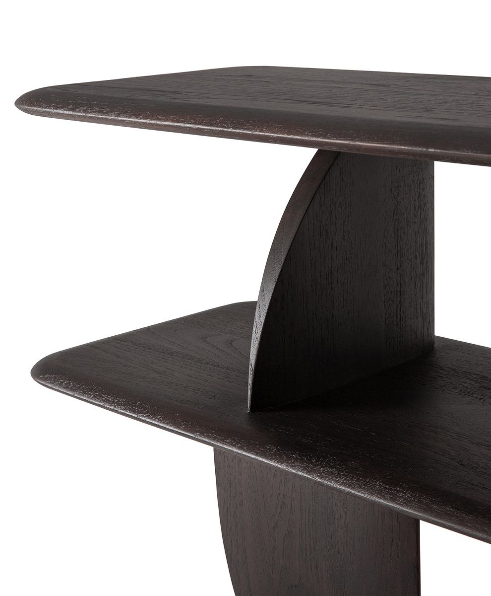 Geometric Konsole / Beistelltisch Teak dunkel Ethnicraft
