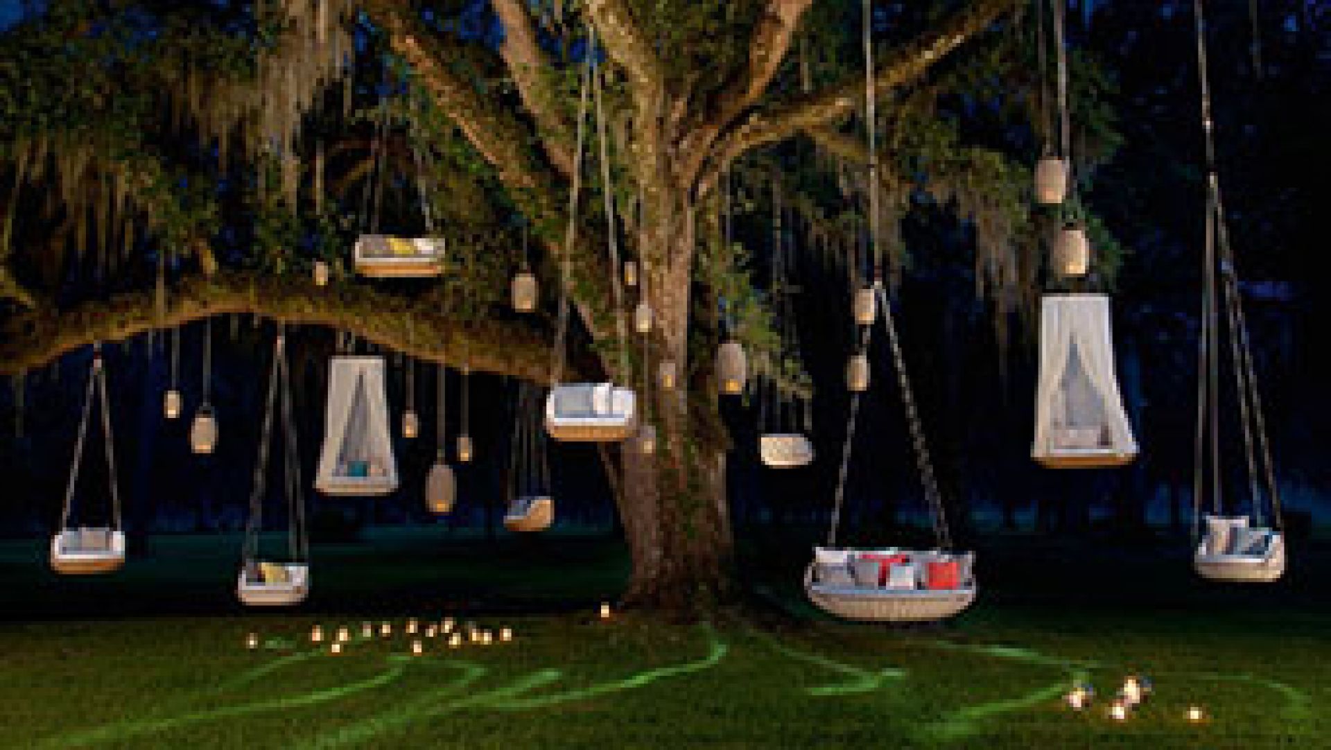Swingrest Hanging Lounger inkl. Sitzkissen Dedon