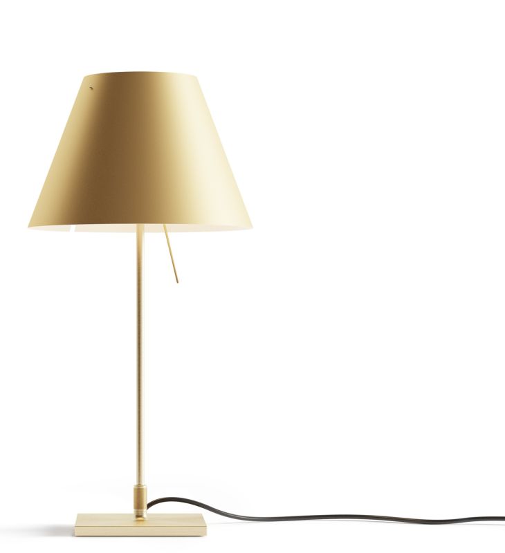 Costanzina Tischleuchte MESSING Luceplan LIMITED EDITION 