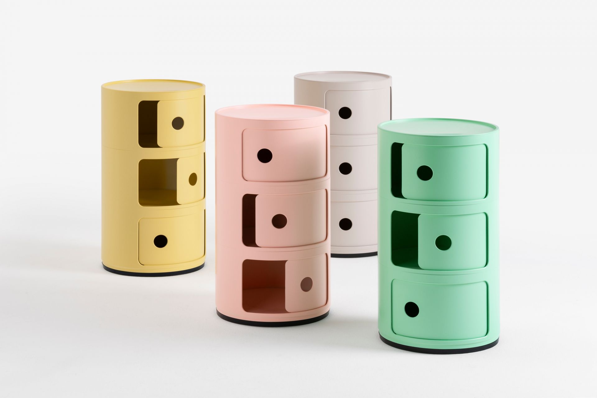 Componibili BIO 5970 3-er Element GRÜN Kartell EINZELSTÜCK