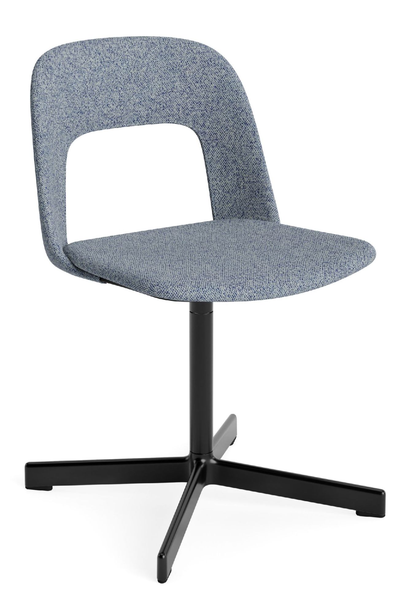 Layout Side Chair 134 4-Stern Drehfuß Stuhl Hay