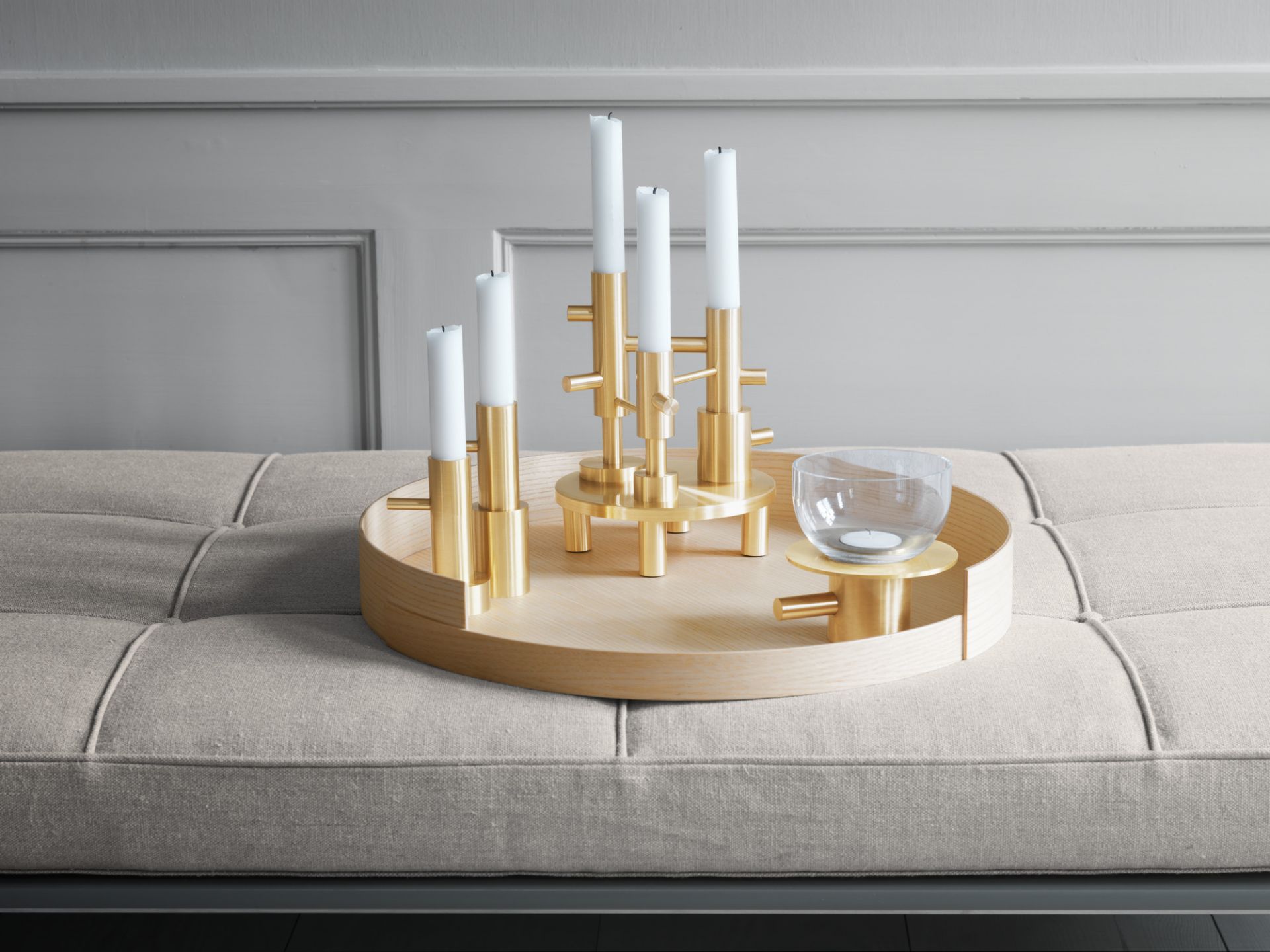 Candle Holder Kerzenhalter groß Fritz Hansen