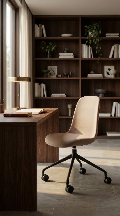 Elephantino Stuhl mit Rollen Kristalia