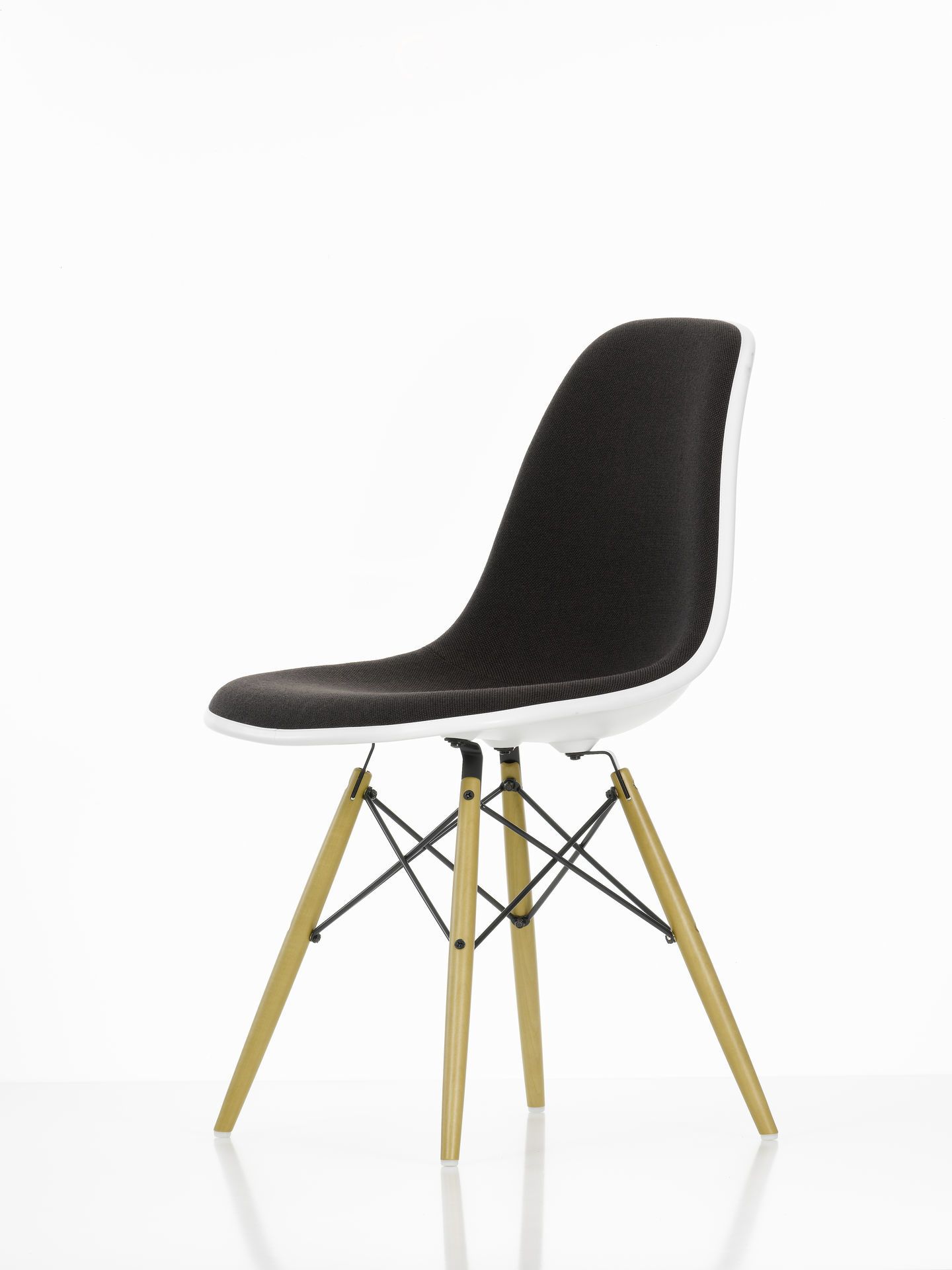 Eames Plastic Side Chair DSW Stuhl Vollpolster Vitra