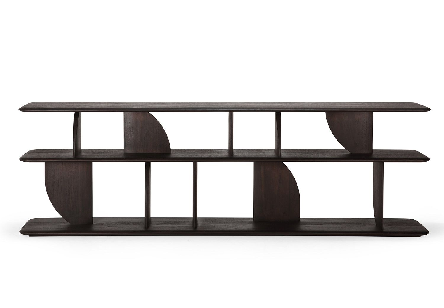 Geometric Konsole / Beistelltisch Teak dunkel Ethnicraft