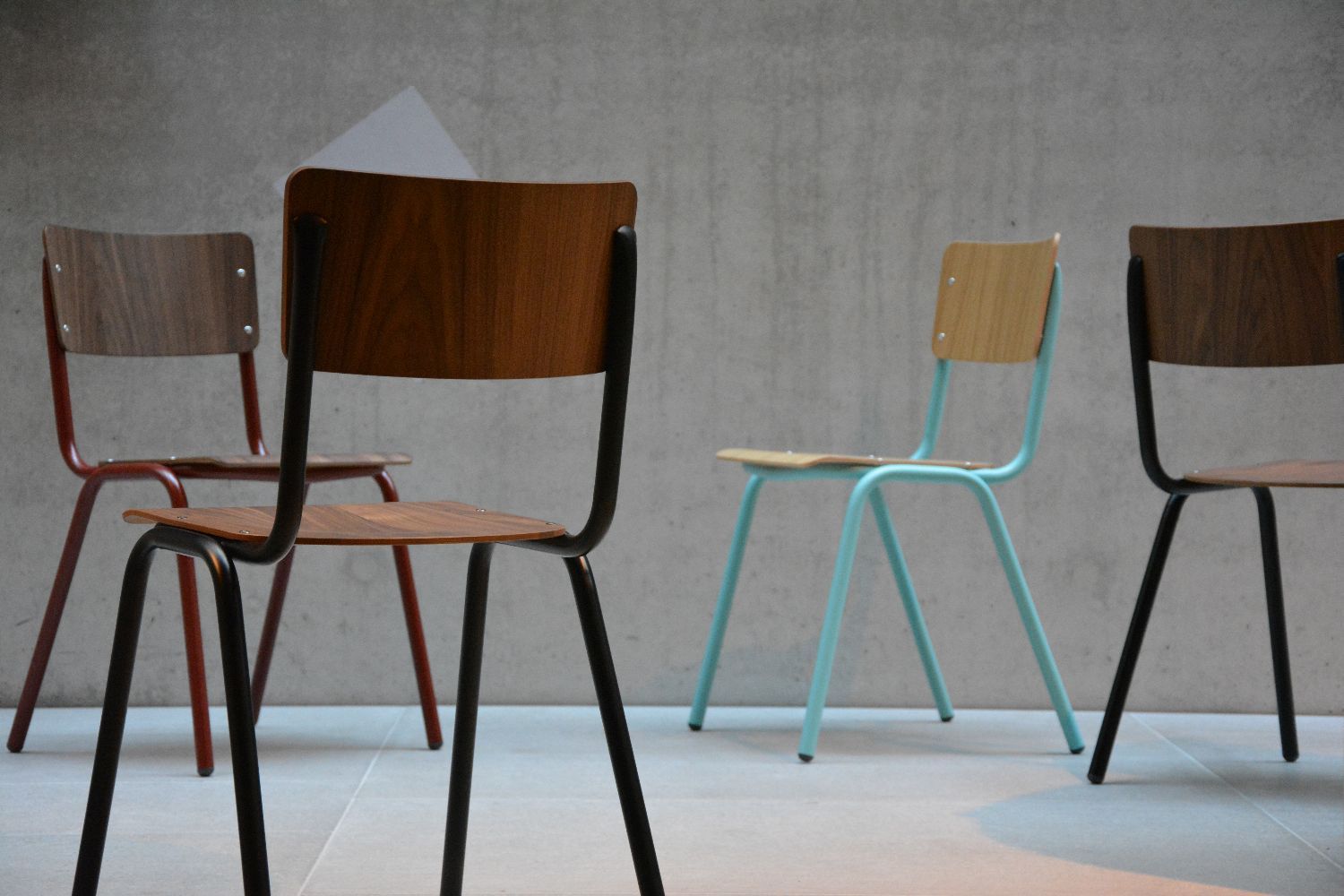 Zero Stuhl Schwarz Jan Kurtz