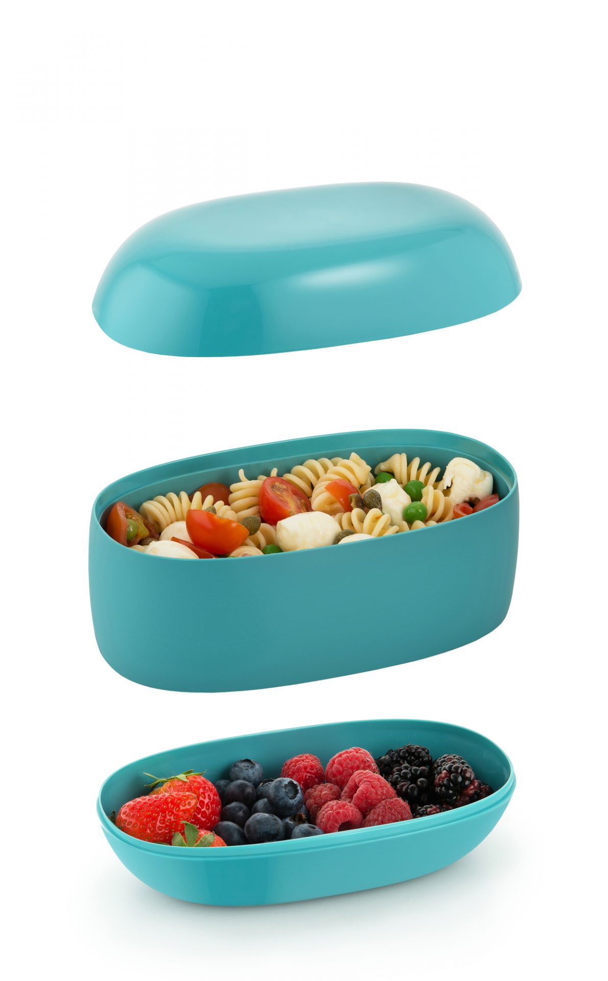 Food à porter Lunchbox Hellblau Alessi EINZELSTÜCK