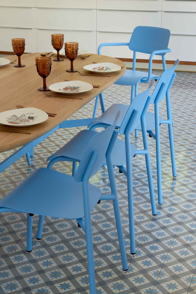 SO’O Esstisch aus Eiche 220 × 95 cm (oval) Indoor Fermob