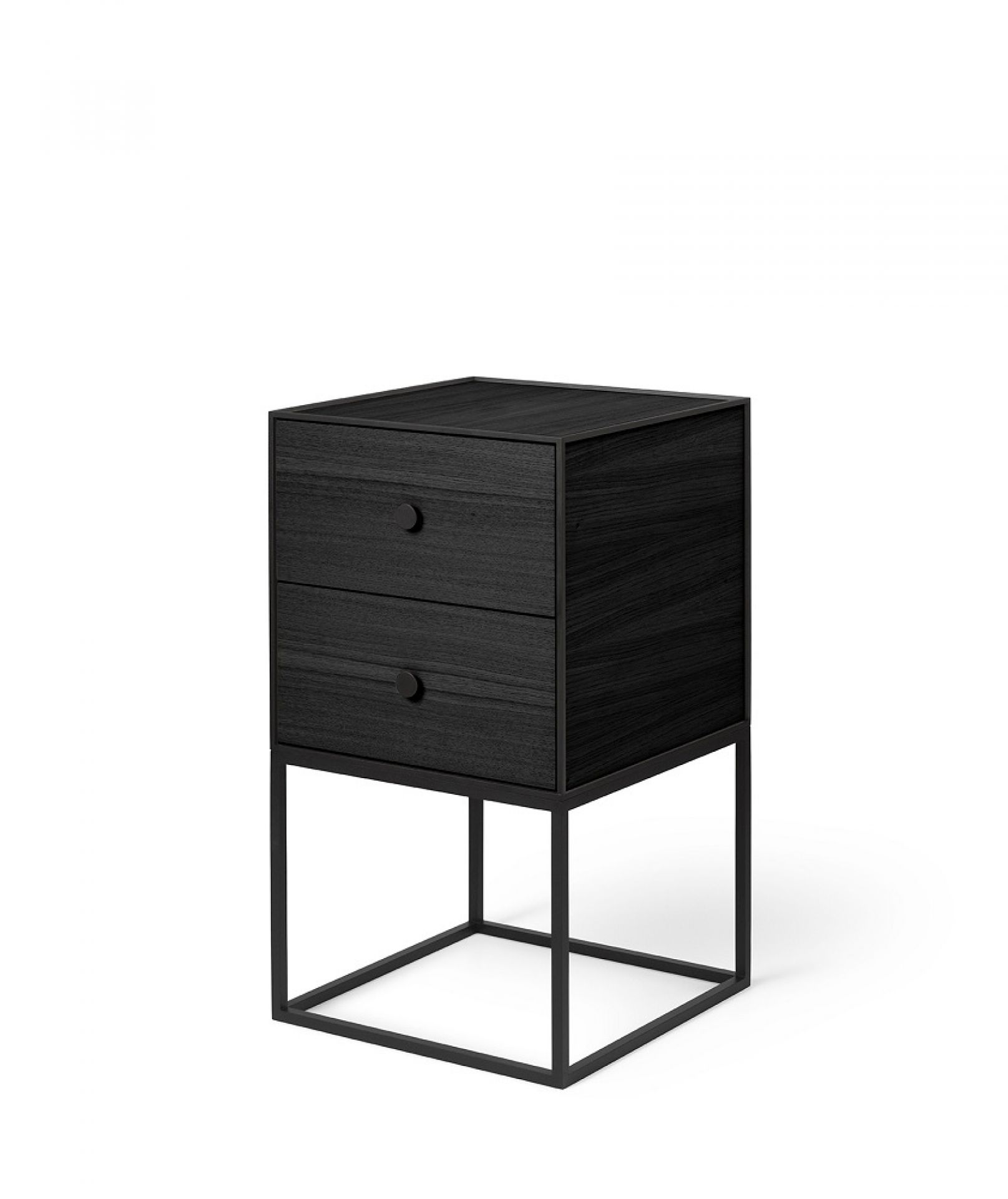 Frame 35 Schrank Element mit 2 Schubladen Esche schwarz Audo EINZELSTÜCK 