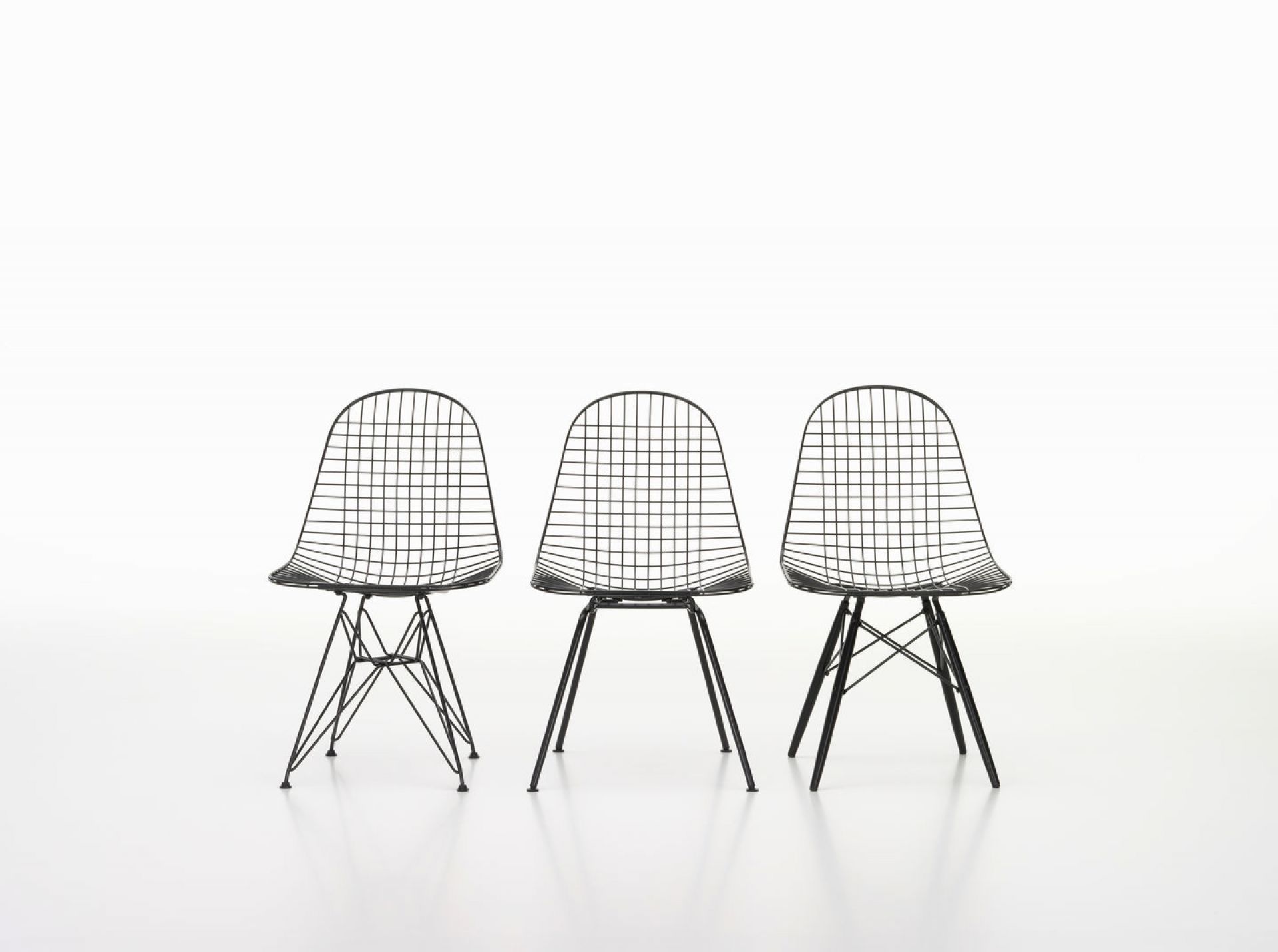 DKX Wire Chair Stuhl ungepolstert Vitra