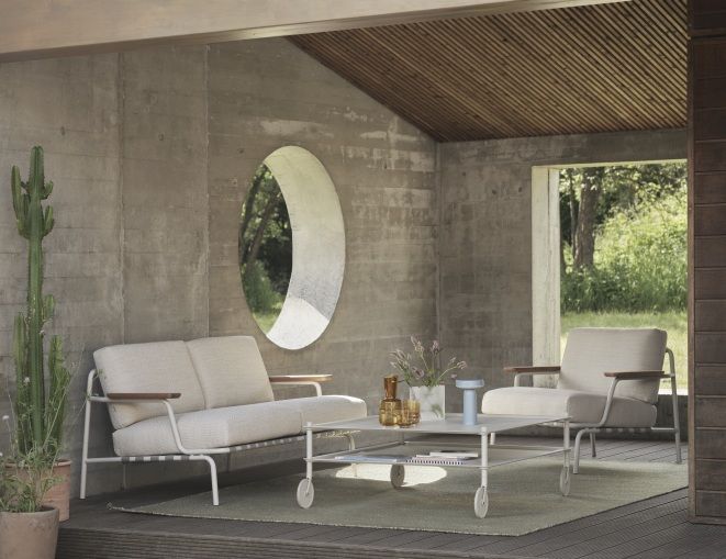 Cover Abdeckhaube für Settle Lounge Chair Sessel Outdoor Muuto