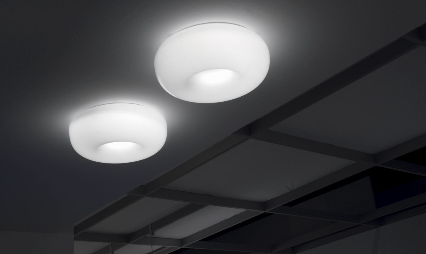 Pouff Deckenleuchte 2868/J/L/1/BI Martinelli Luce