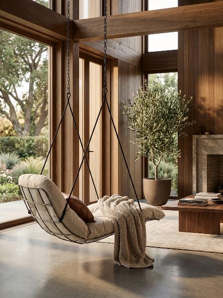 Leyasol Sun Lounger Swing Seat Indoor / Outdoor Freifrau Manufaktur