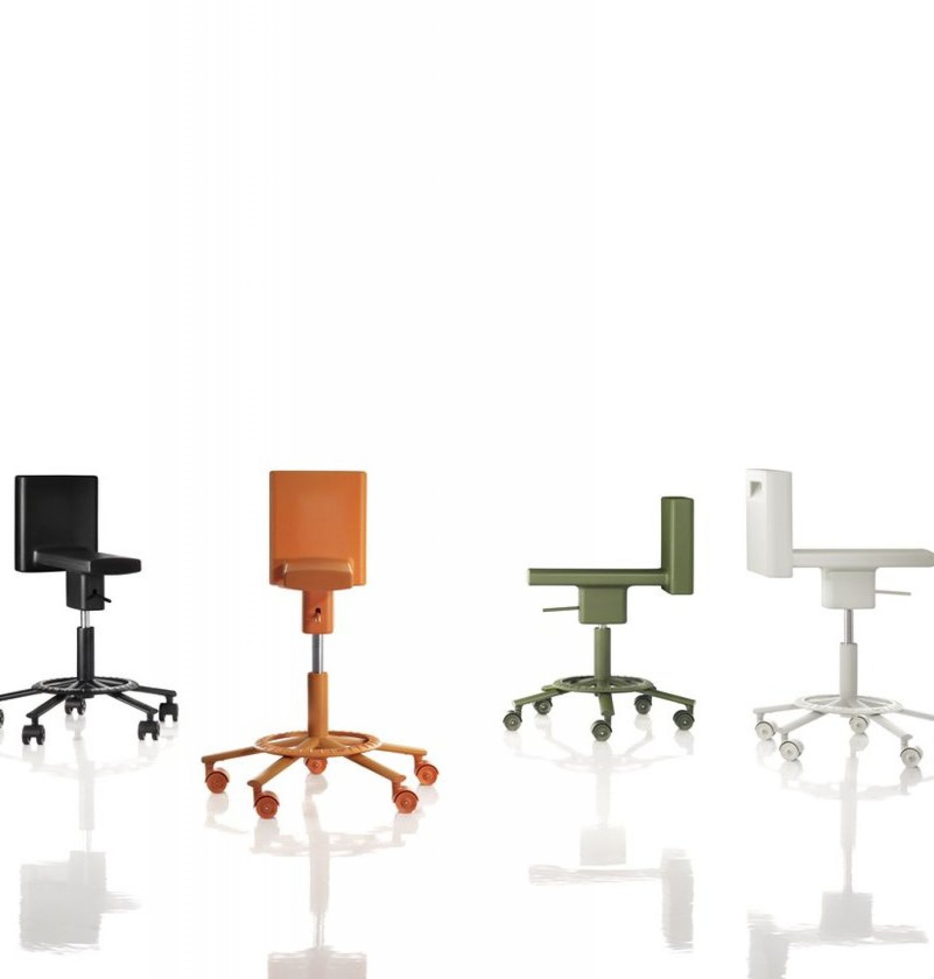 360° Stool B 58 cm Schwarz Magis