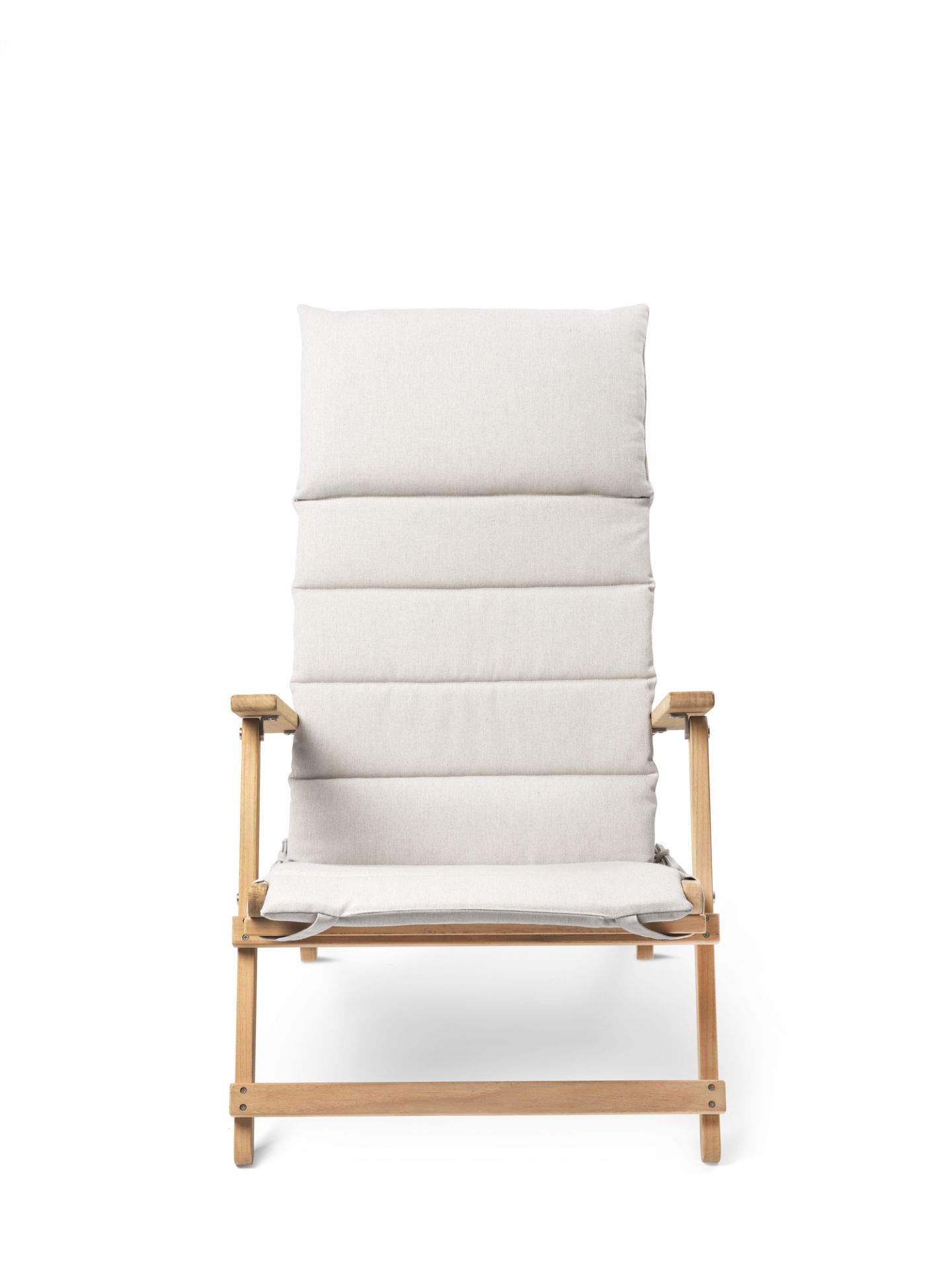 Mogensen Liegestuhl inkl. Kissen Outdoor Carl Hansen & Søn