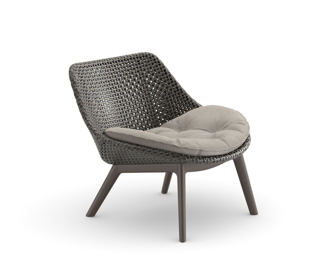 Mbrace Alu Club Chair inkl. Sitzkissen Dedon
