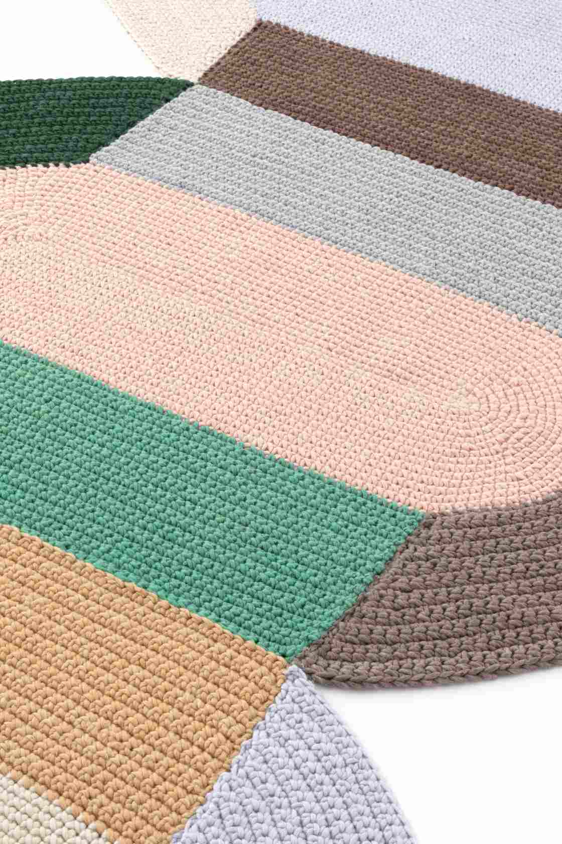 The Crochet Collection Embroidery Mix Teppich 180x300 cm Gan