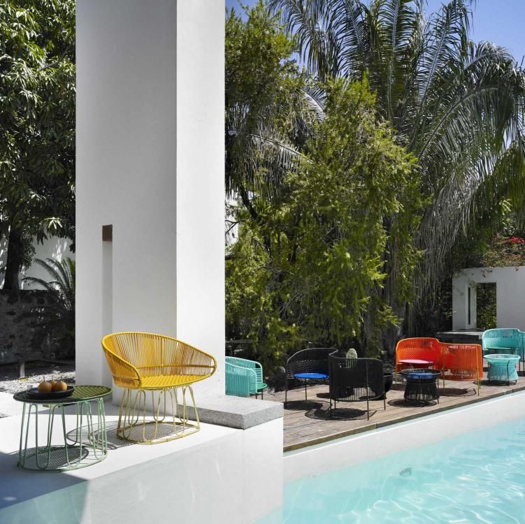 Circo Dining Chair Stuhl Outdoor ames Honiggelb / Gelb
