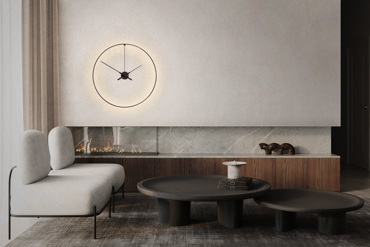 Ombra Clock Wanduhr nomon
