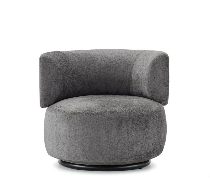 K-Wait Sessel Chenille grau Kartell