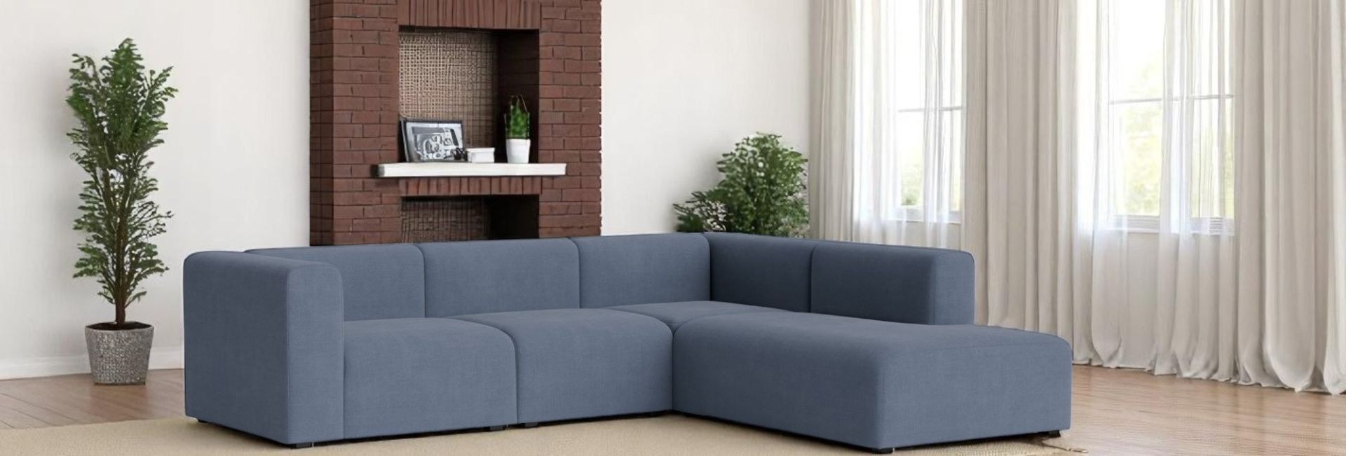Mags Sofa Corner Combination 2 mit Armlehne rechts Hay  