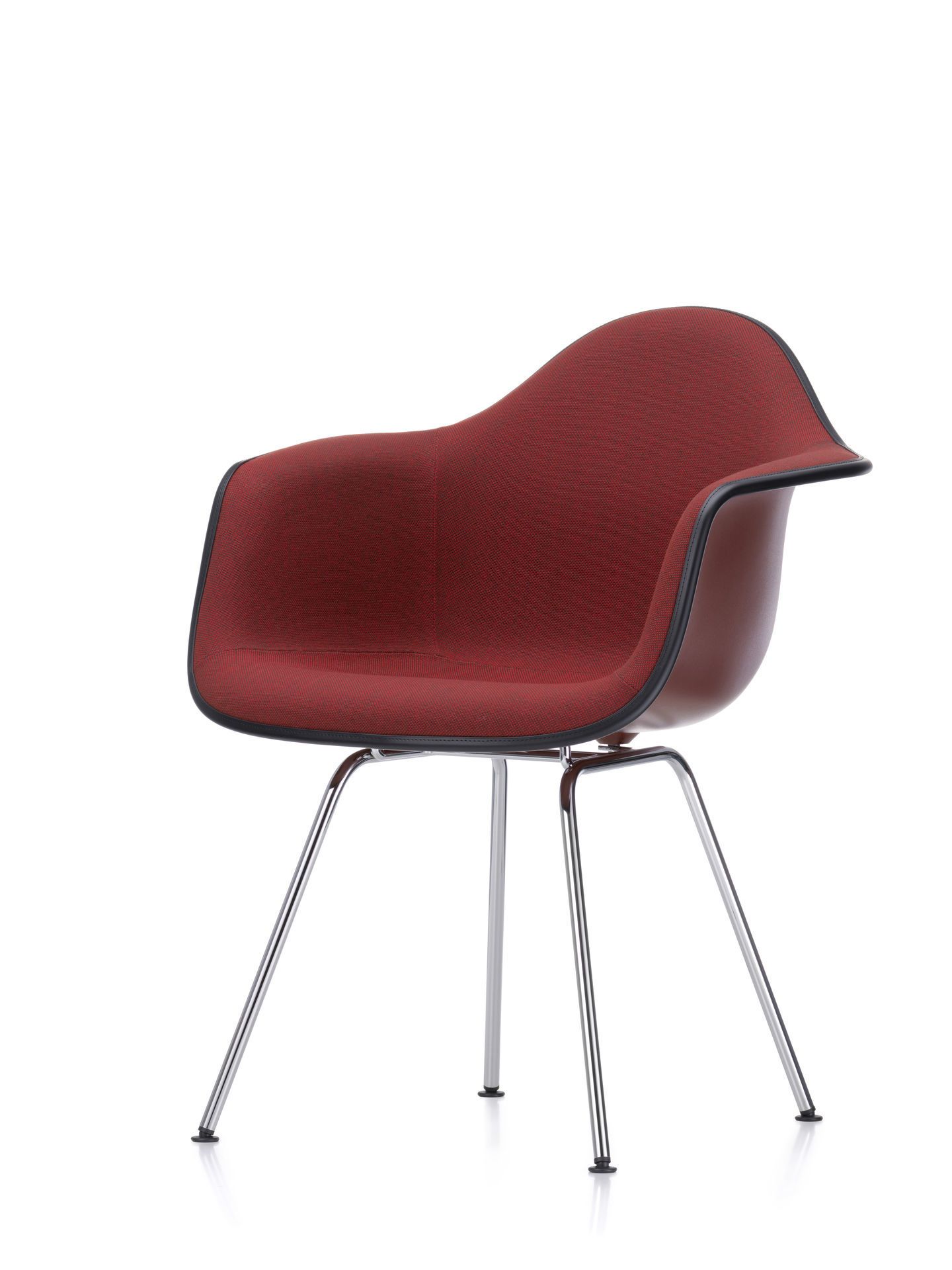 Eames Plastic Arm Chair DAX Stuhl Vollgepolstert Vitra