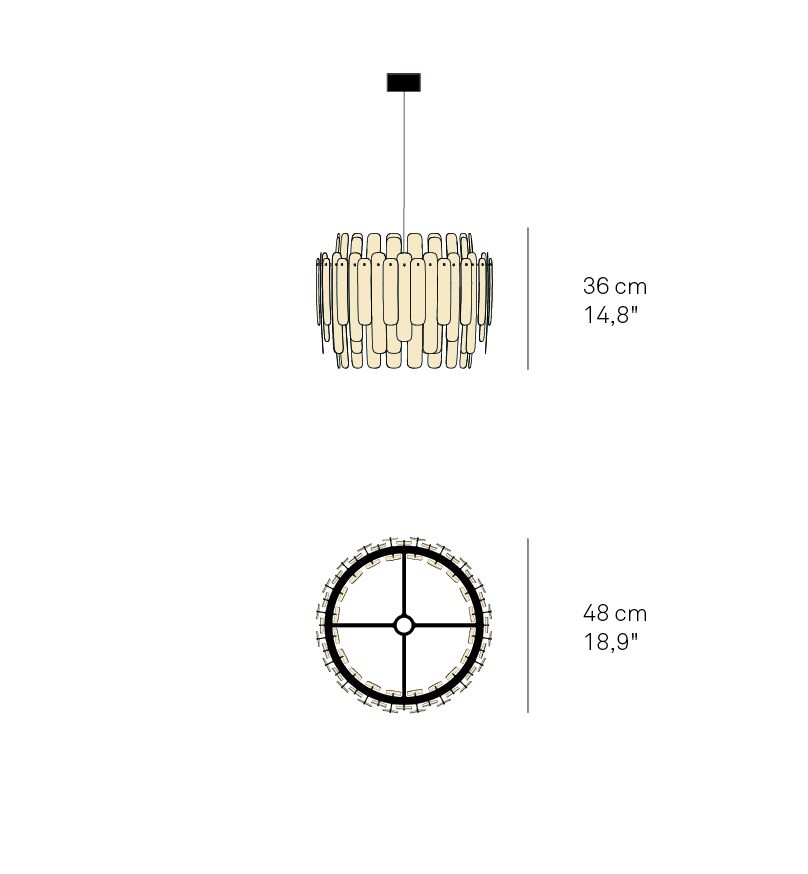 Maruja Pendant Pendelleuchte LZF Lamps