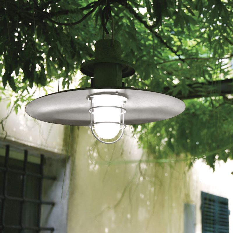 Polo Outdoor Pendelleuchte Ø48cm weiß Martinelli Luce