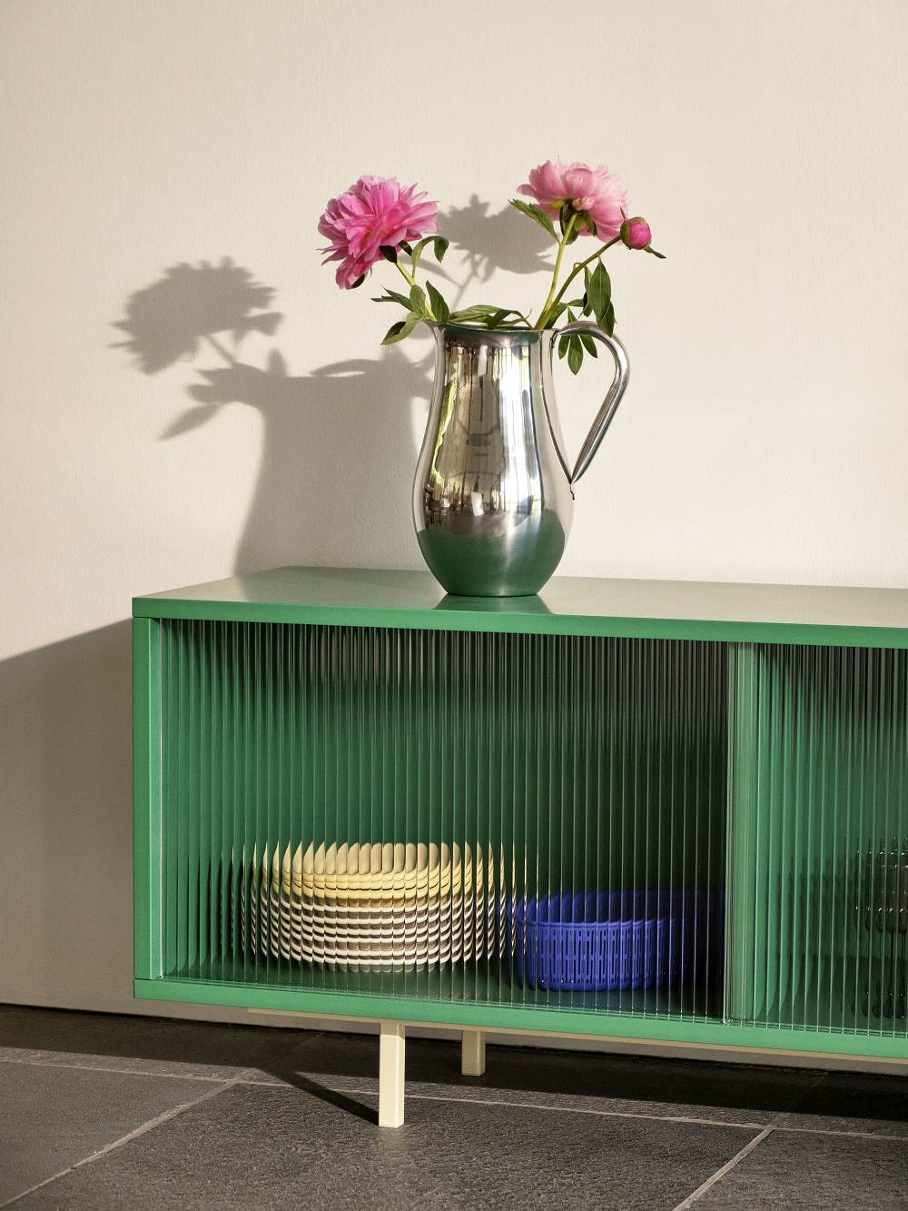 Colour Cabinet M Sideboard Hay Glass Doors Multi Floor