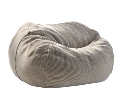 Beanbag Large Sitzsack groß CORD VELOUR PLATINUM vetsak AUSSTELLUNGSSTÜCK