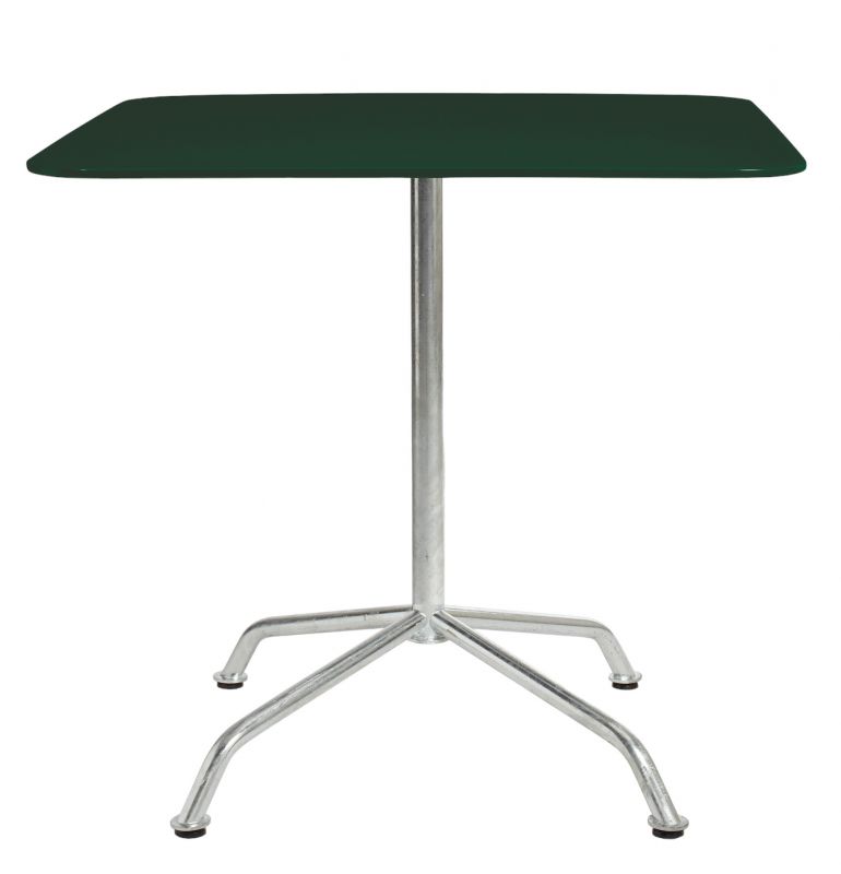 Haefeli Gartentisch Outdoor B 80 x T 80 x H 74 cm Embru 