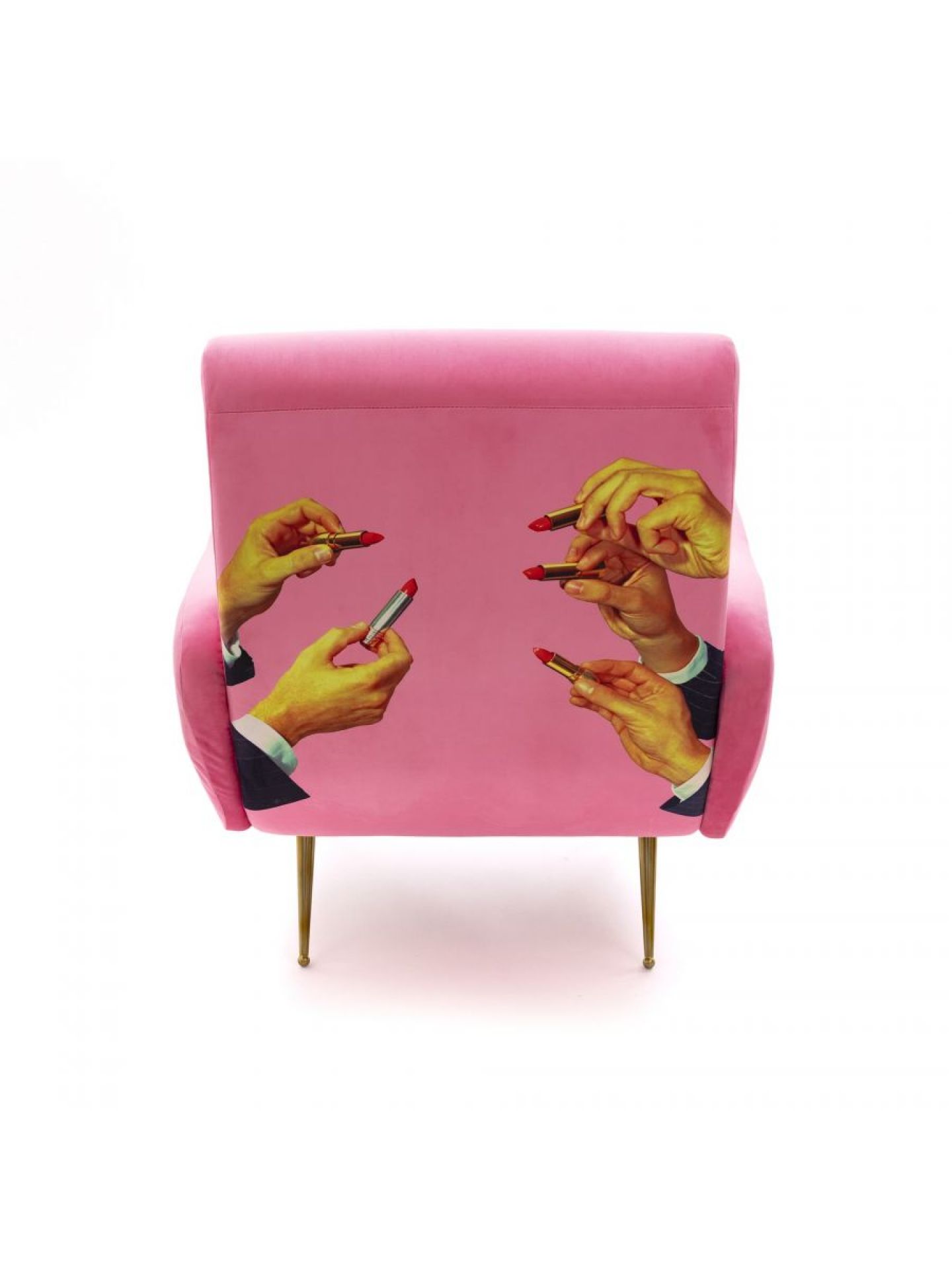 Toiletpaper Sessel Lipsticks Pink Seletti Toiletpaper Sessel Lipsticks Pink Seletti