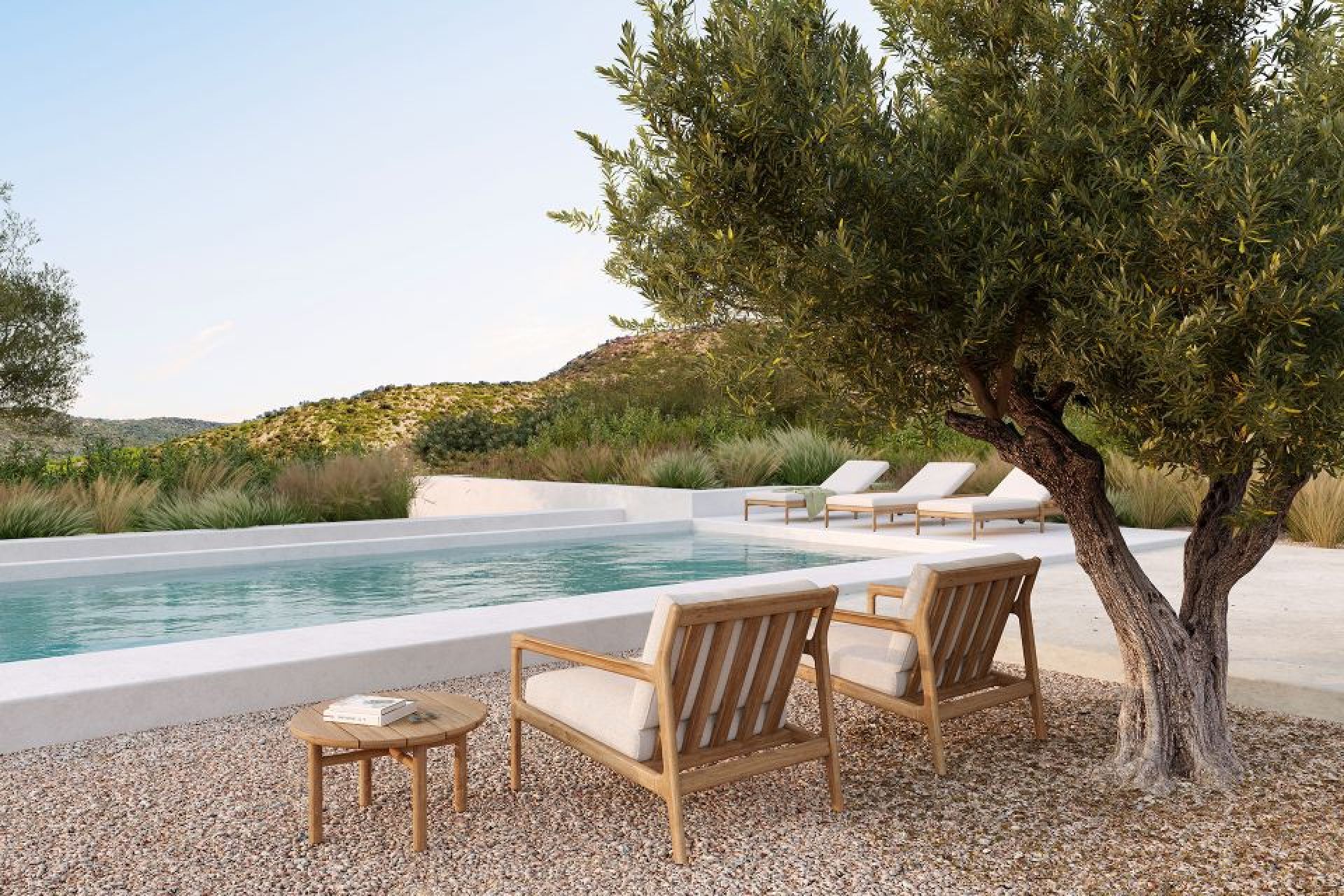Quatro Outdoor Beistelltisch Teak Ethnicraft