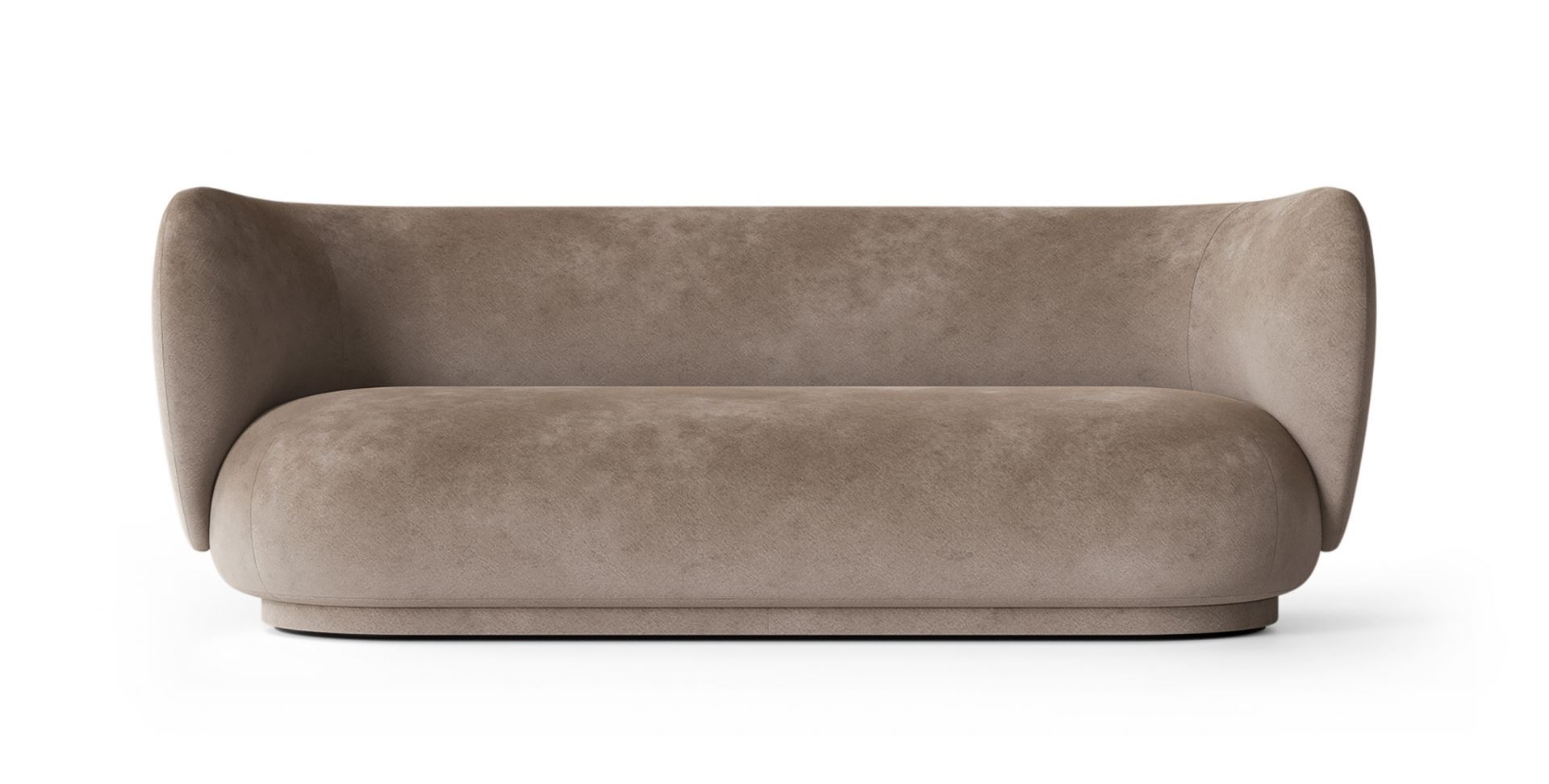 Rico Sofa 3-Sitzer Faded Velvet Beige Ferm Living
