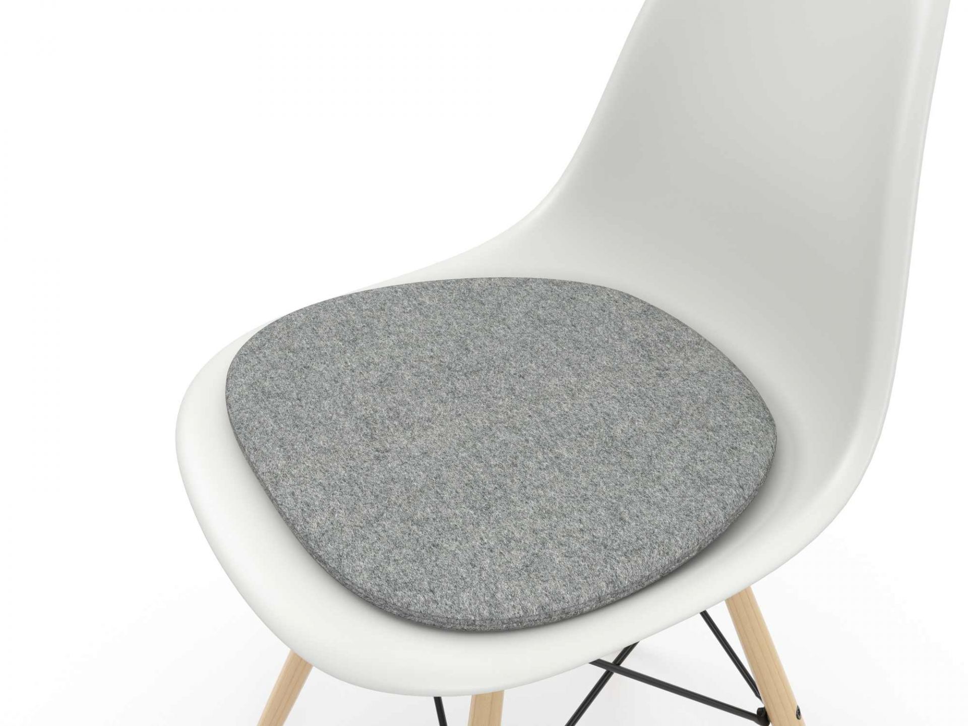 Soft Seats Typ B Sitzauflage Vitra Cosy Pebble grey